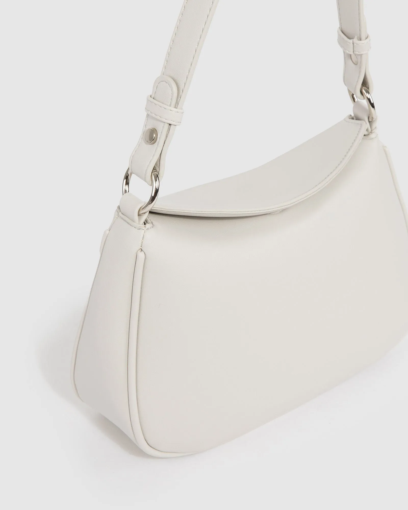 Grey Stella Curved Shoulder Bag sold by Collete Hayman product image thumbnail 2