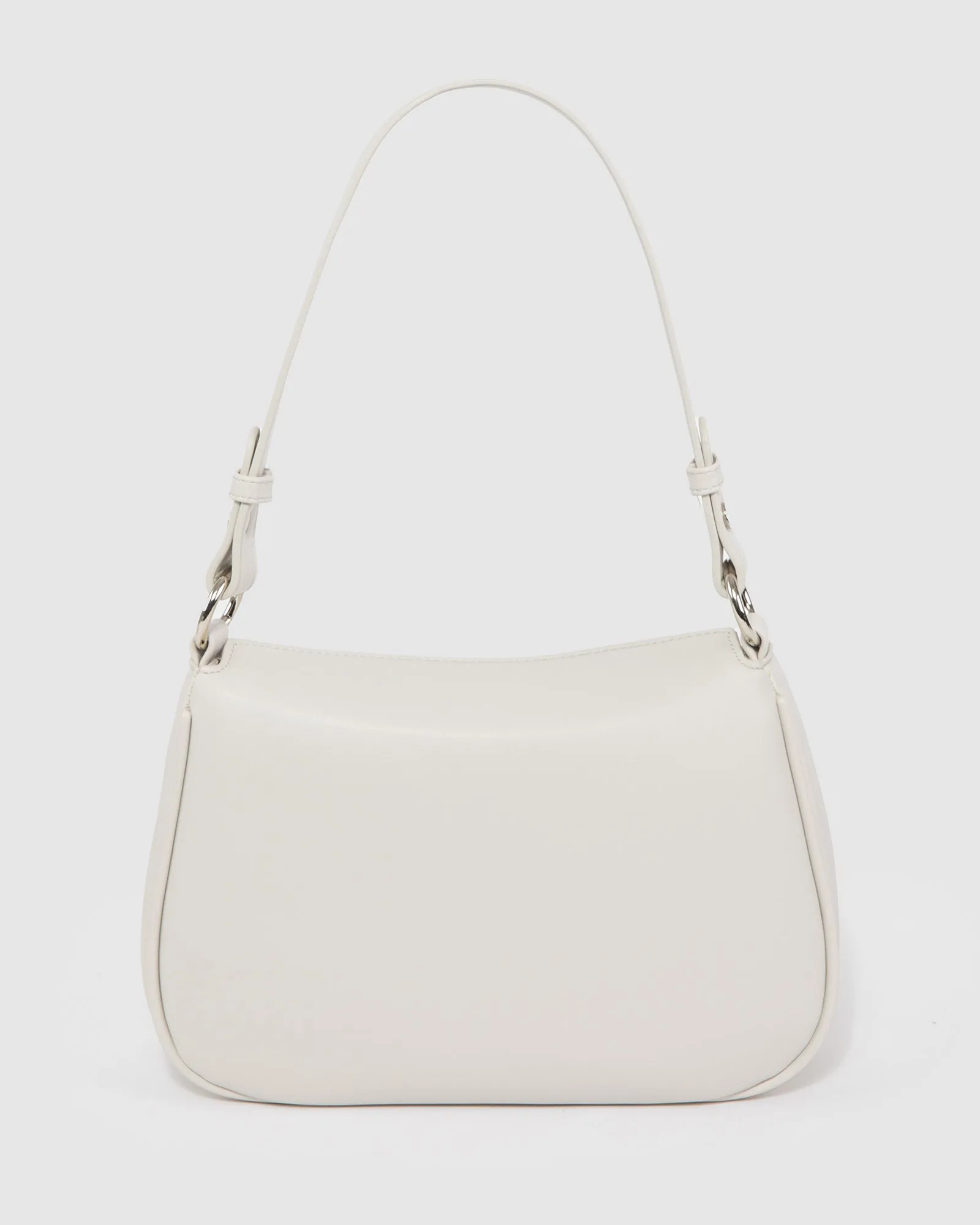 Grey Stella Curved Shoulder Bag sold by Collete Hayman product image thumbnail 3