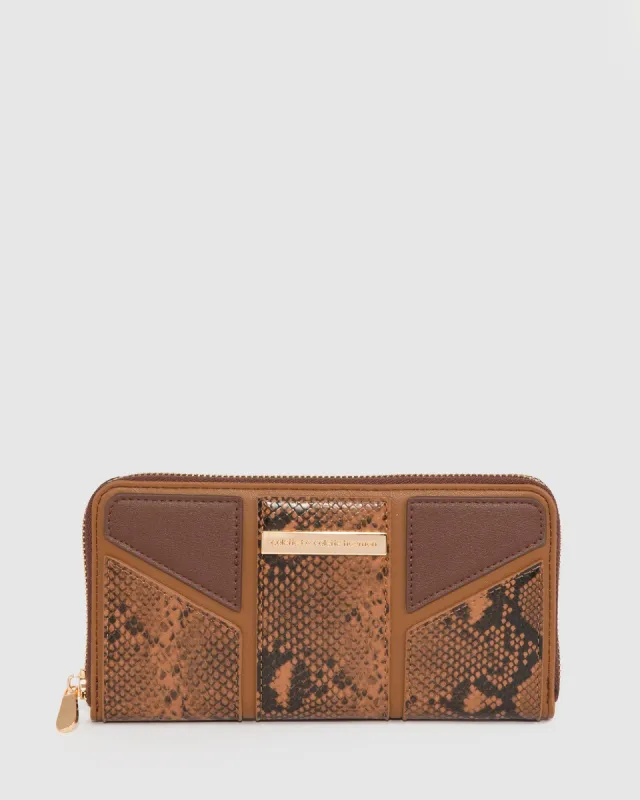 Python Print Ruby Zip Around Wallet sold by Collete Hayman