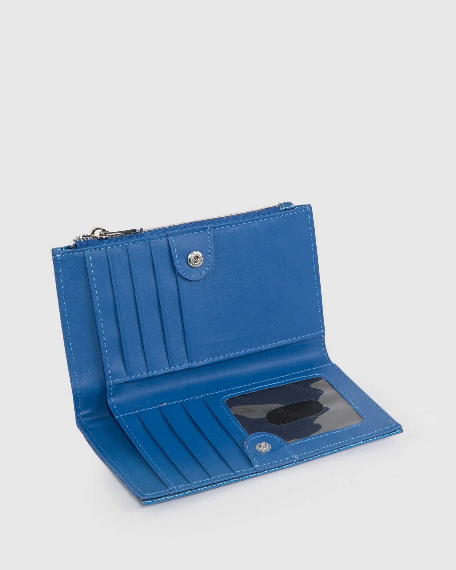 Blue Selena Zip Wallet sold by Collete Hayman product image thumbnail 3