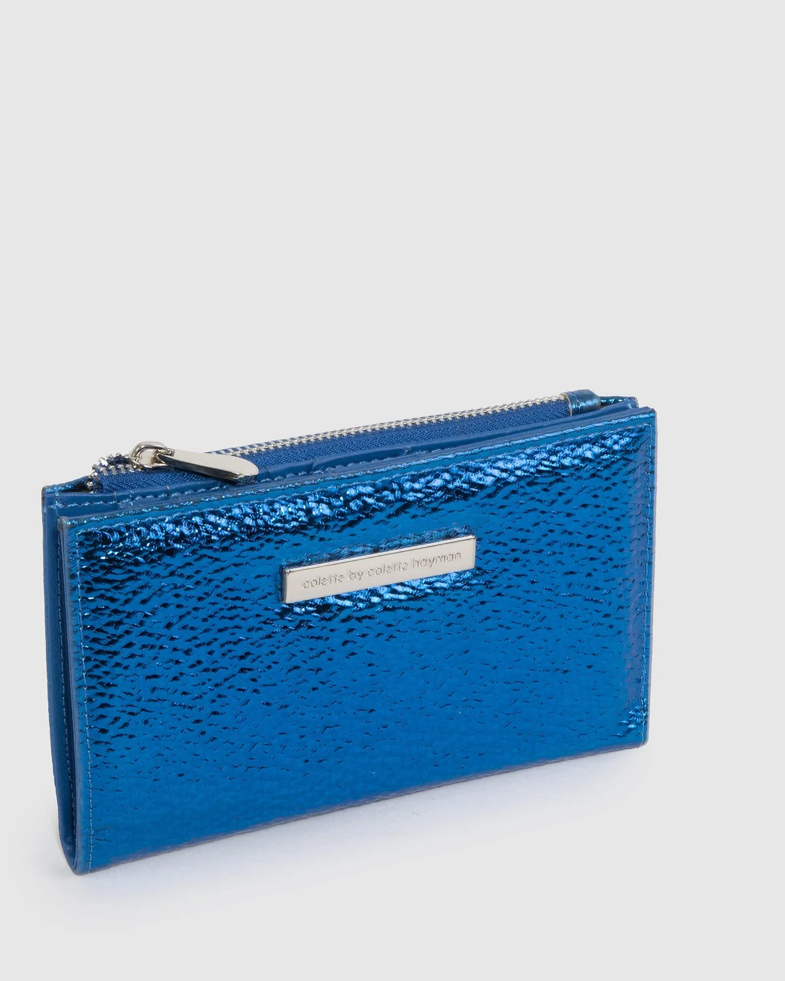 Blue Selena Zip Wallet sold by Collete Hayman product image thumbnail 2