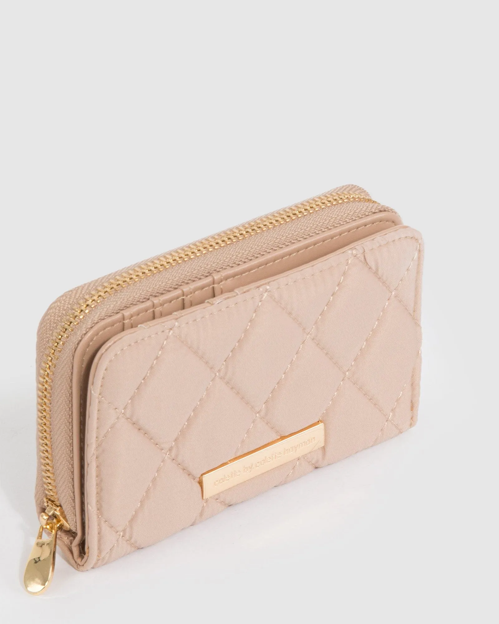 Natural Zuri Quilt Wallet sold by Collete Hayman product image thumbnail 2