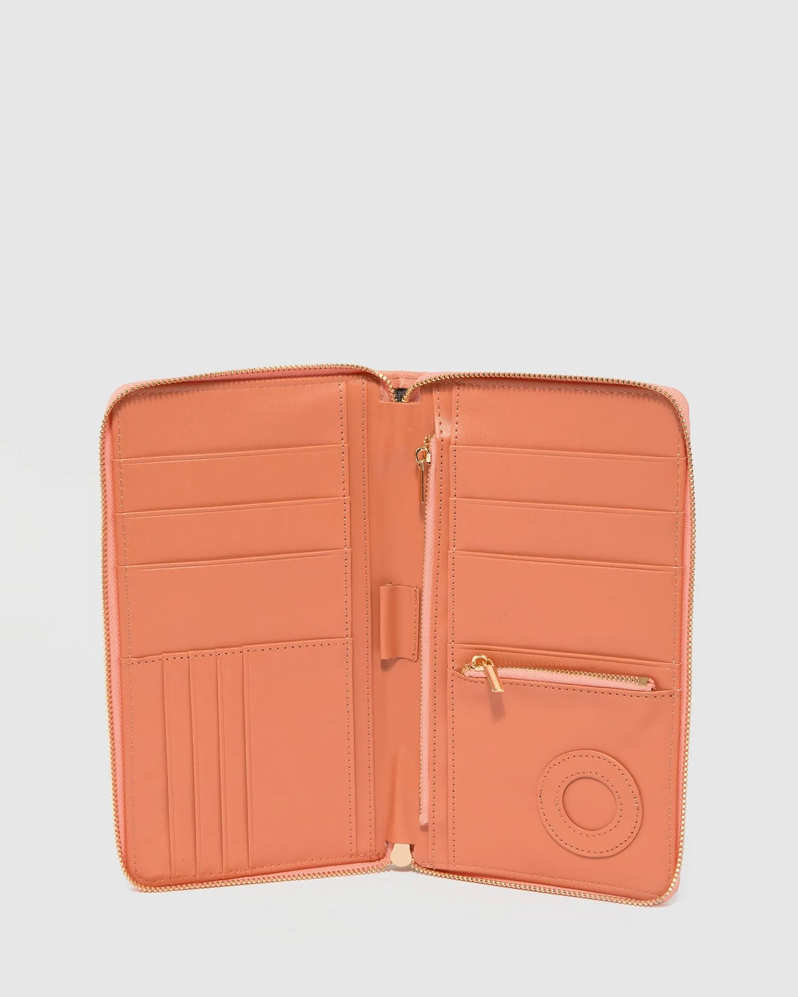Terracotta Marley Passport Travel Wallet sold by Collete Hayman product image thumbnail 3