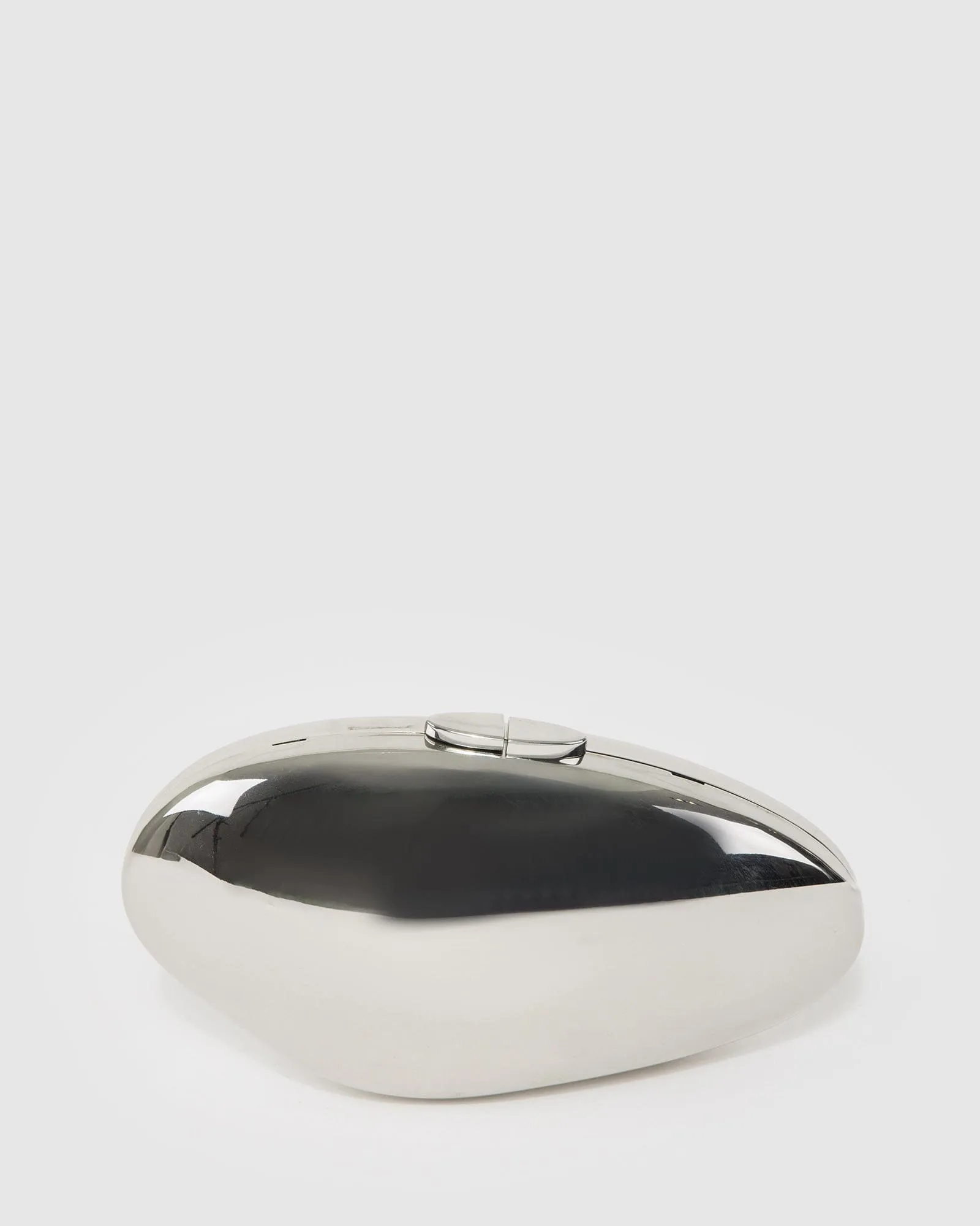 Silver Hailey Clutch Bag sold by Collete Hayman