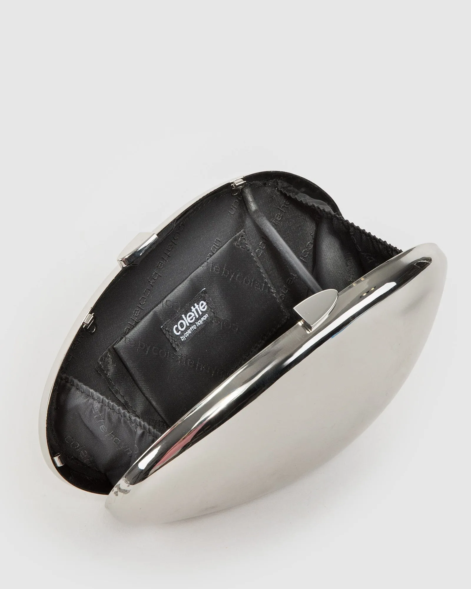 Silver Hailey Clutch Bag sold by Collete Hayman product image thumbnail 5