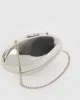 Silver Hailey Clutch Bag sold by Collete Hayman
