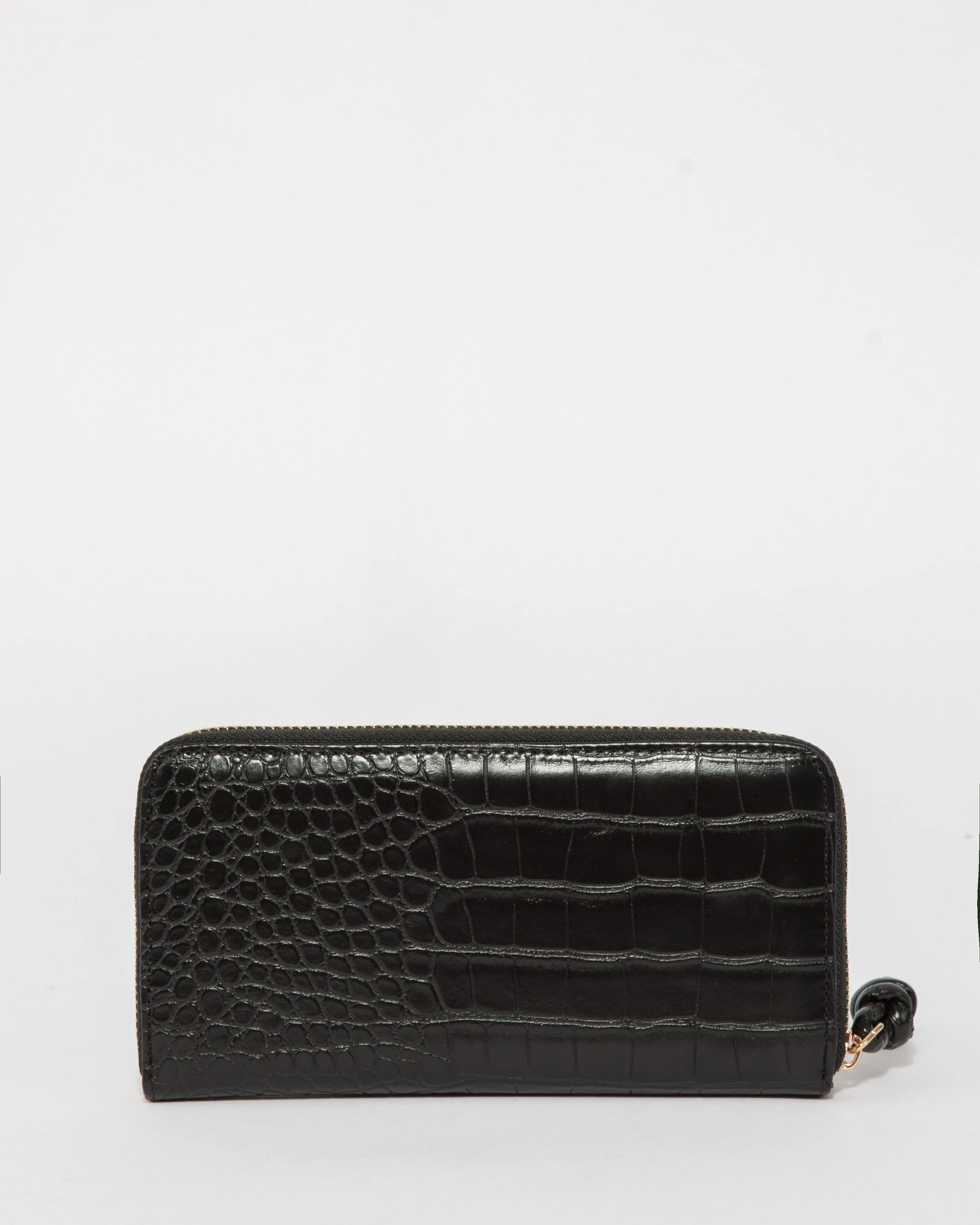Black Ari Large Zip Around Wallet sold by Collete Hayman product image thumbnail 3