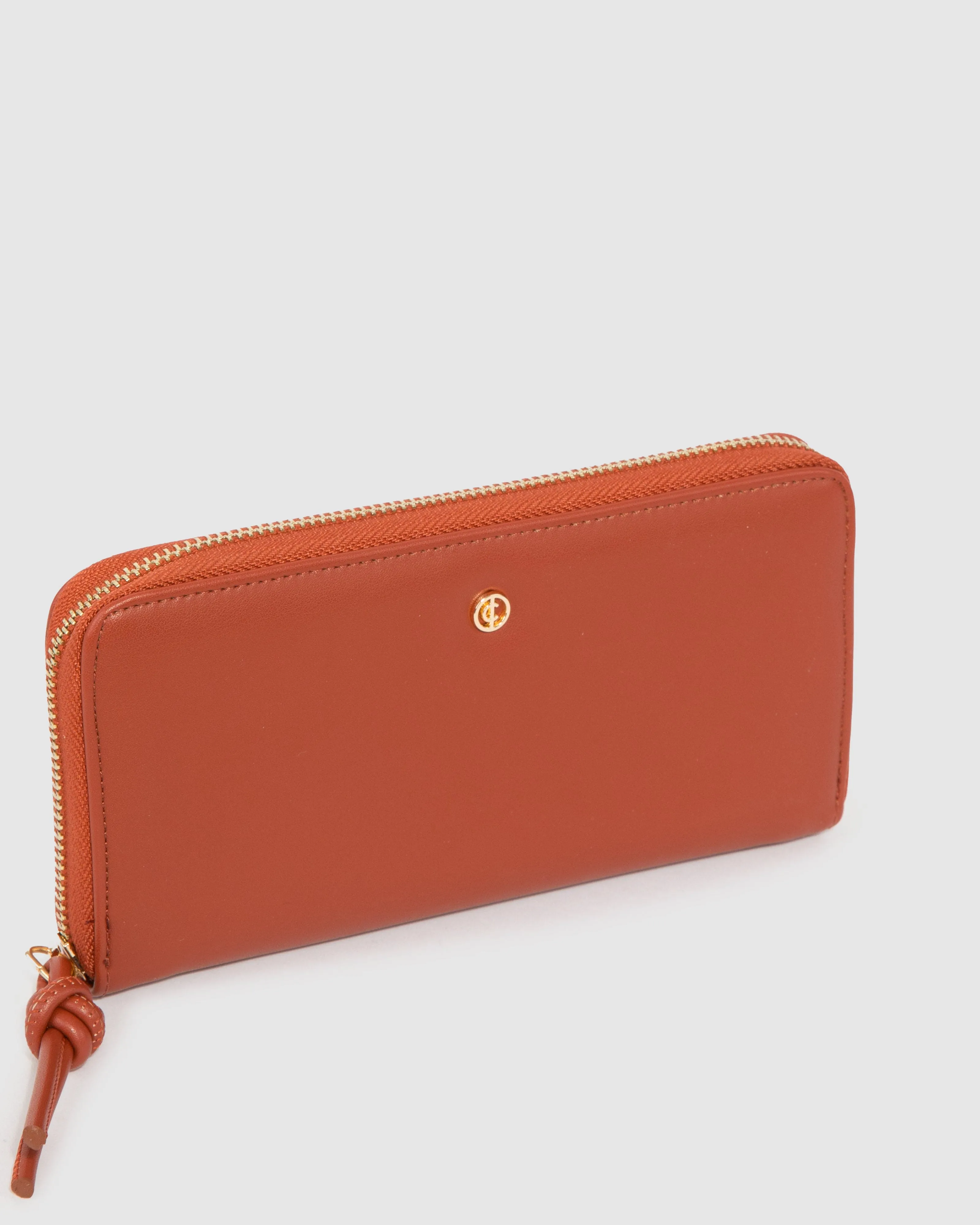 Terracotta Ari Large Zip Around Wallet sold by Collete Hayman product image thumbnail 2