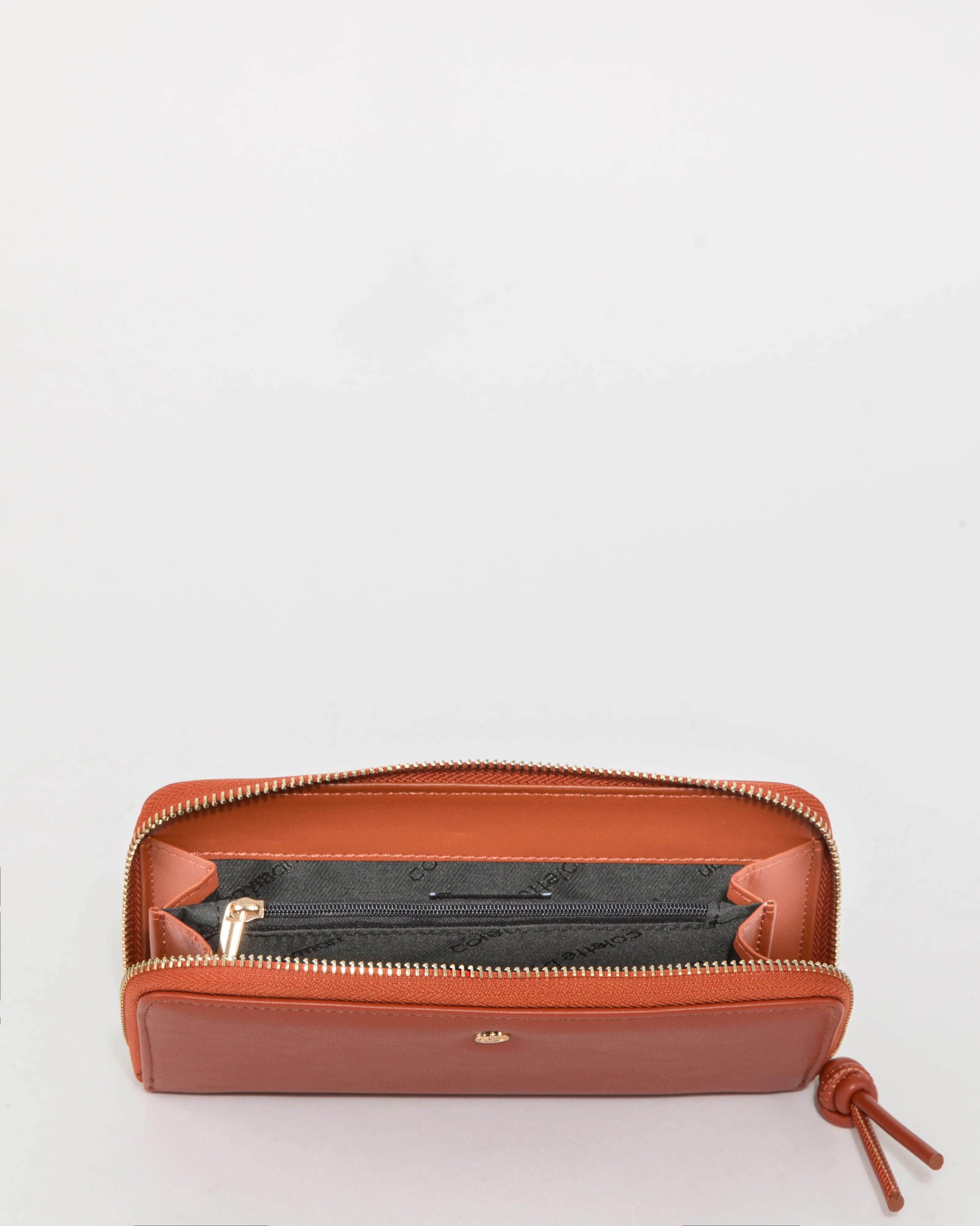 Terracotta Ari Large Zip Around Wallet sold by Collete Hayman product image thumbnail 4