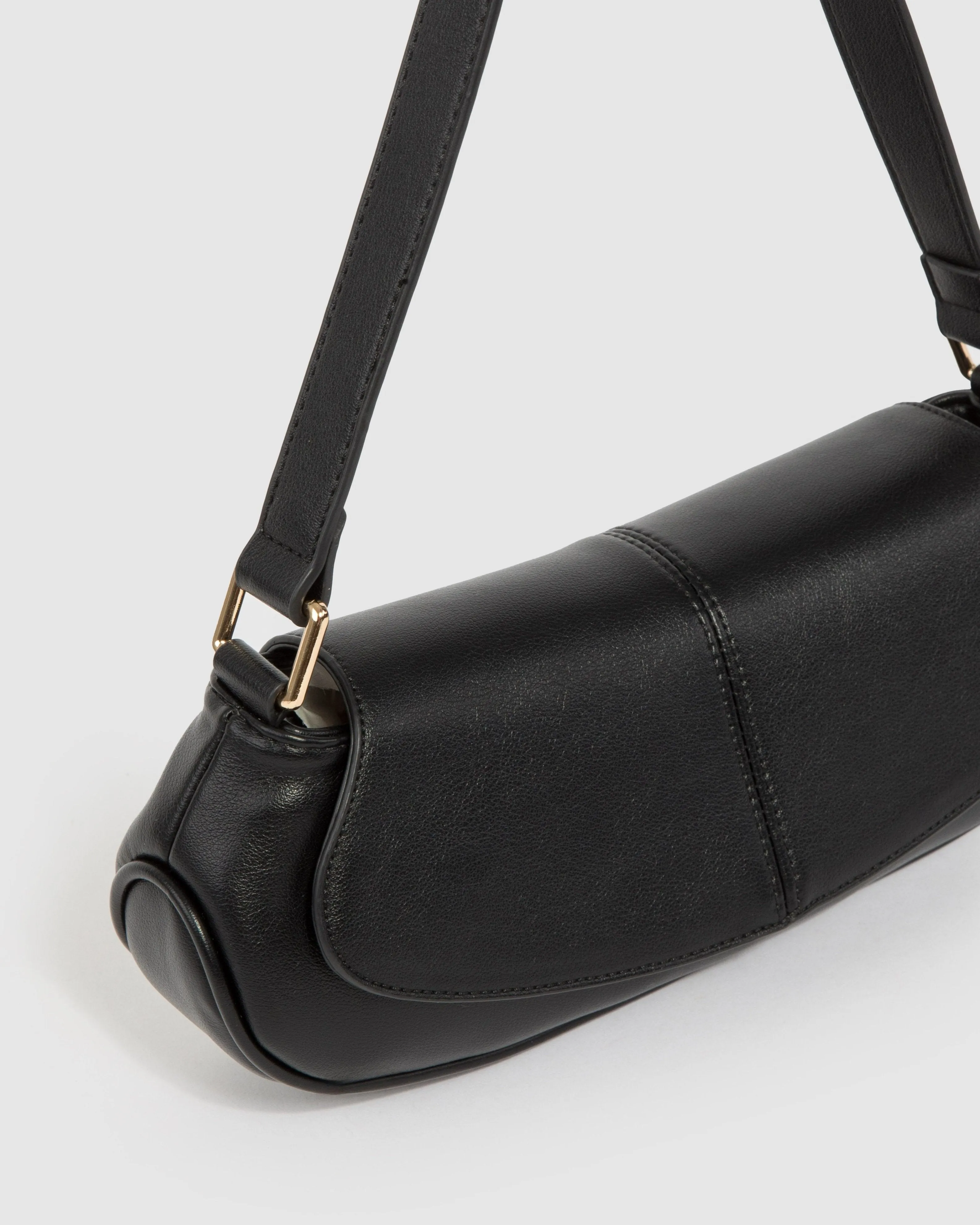 Black Suki Baguette Bag sold by Collete Hayman product image thumbnail 2