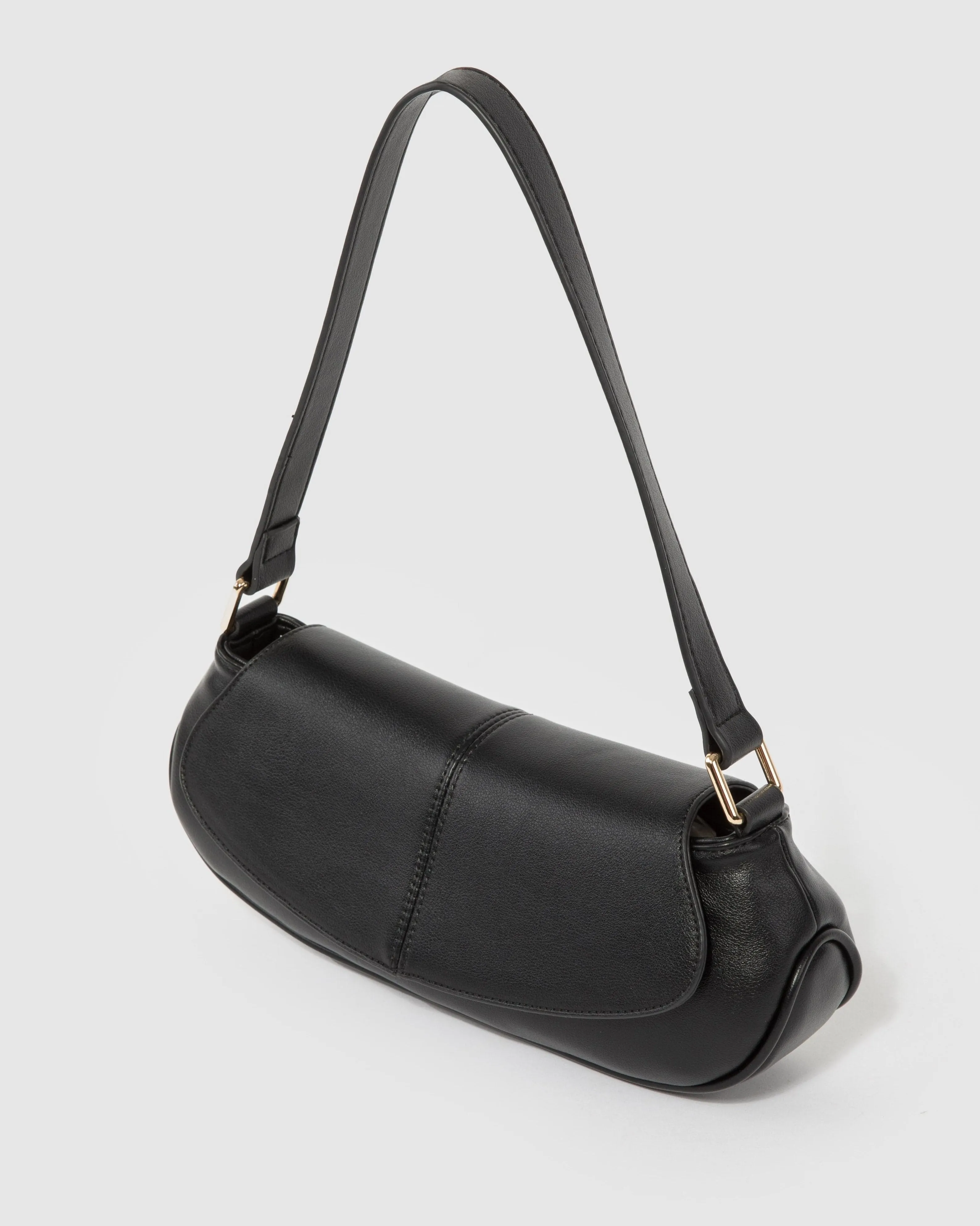 Black Suki Baguette Bag sold by Collete Hayman product image thumbnail 4
