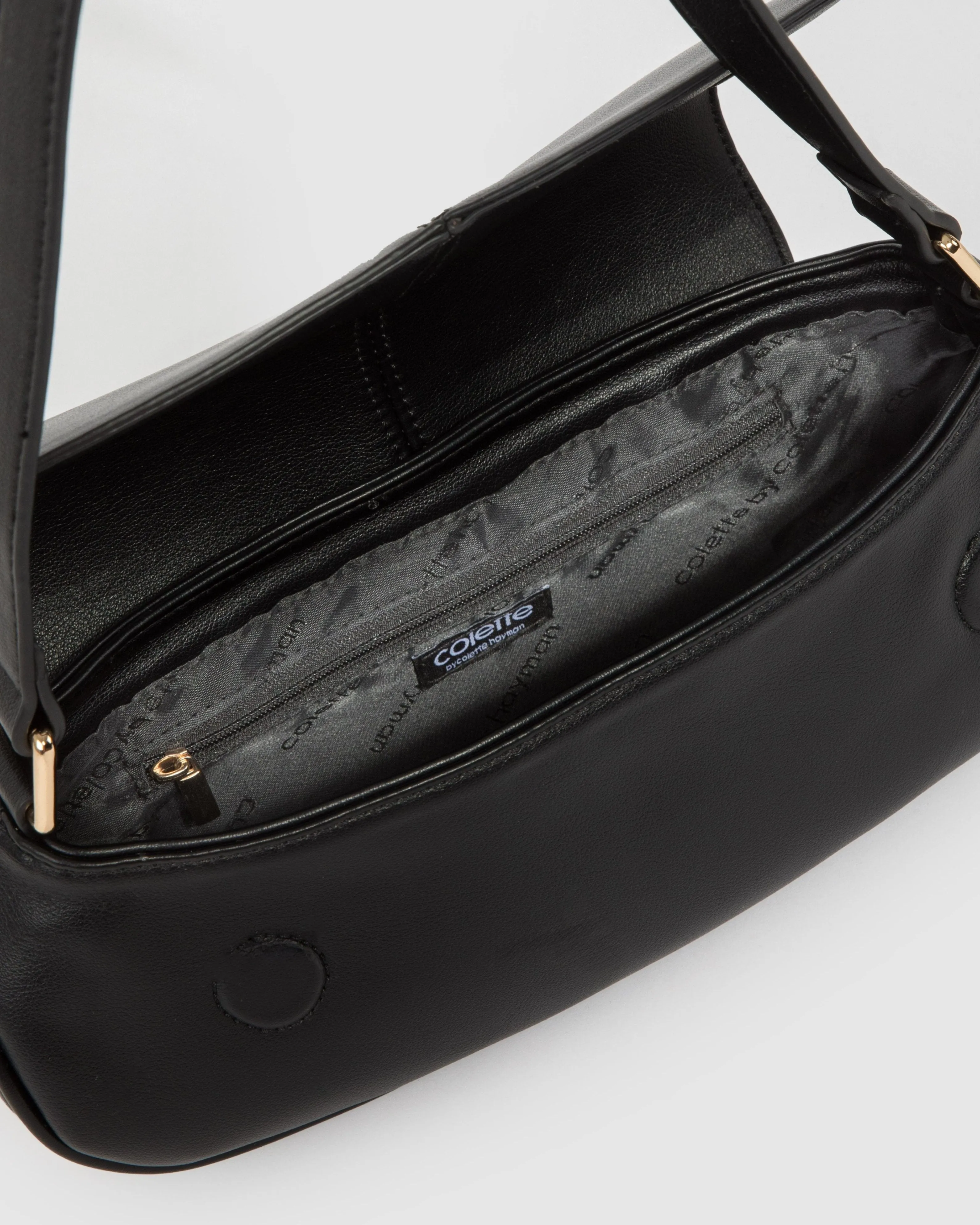 Black Suki Baguette Bag sold by Collete Hayman product image thumbnail 5