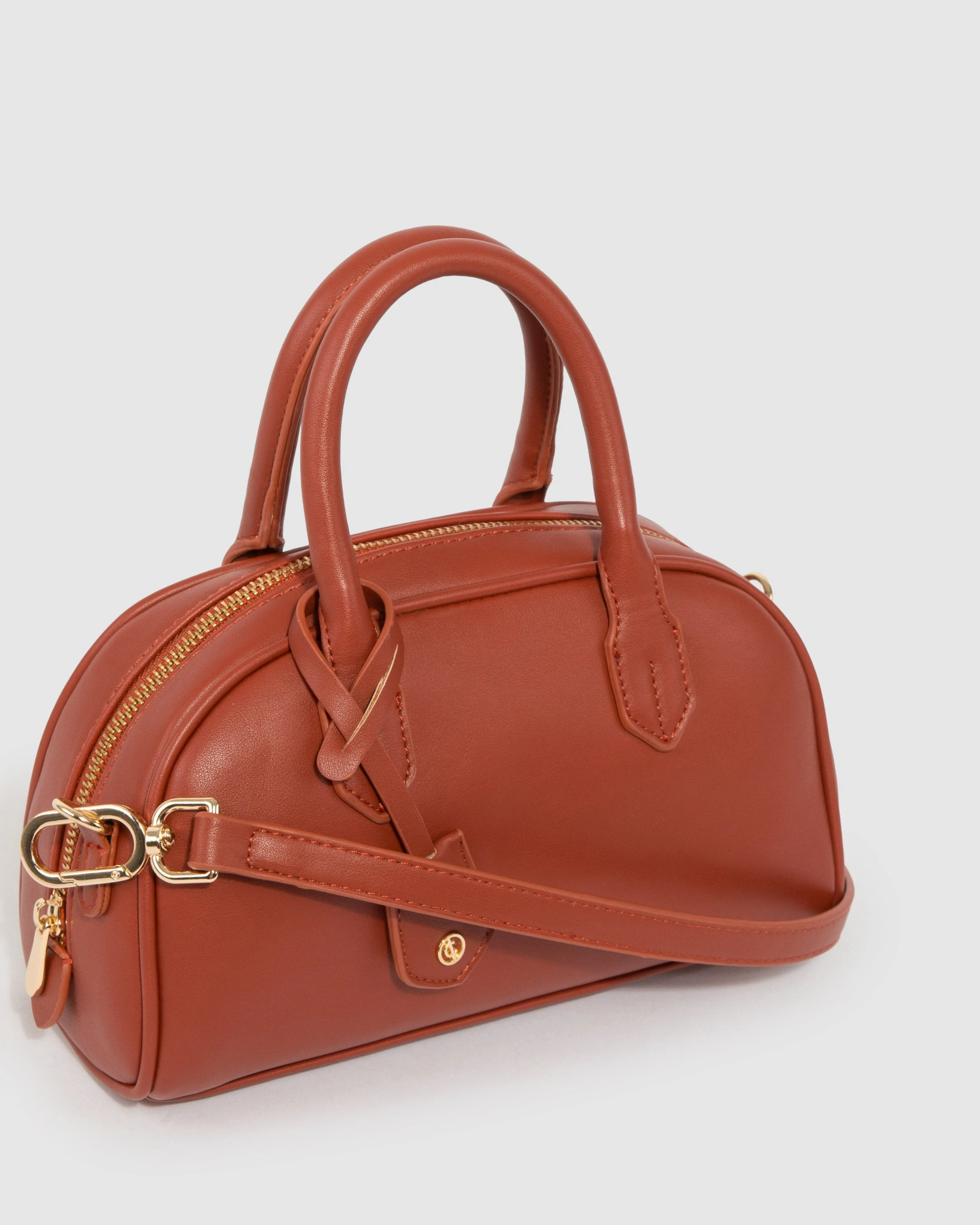 Terracotta Sloan Bowler Bag sold by Collete Hayman product image thumbnail 2