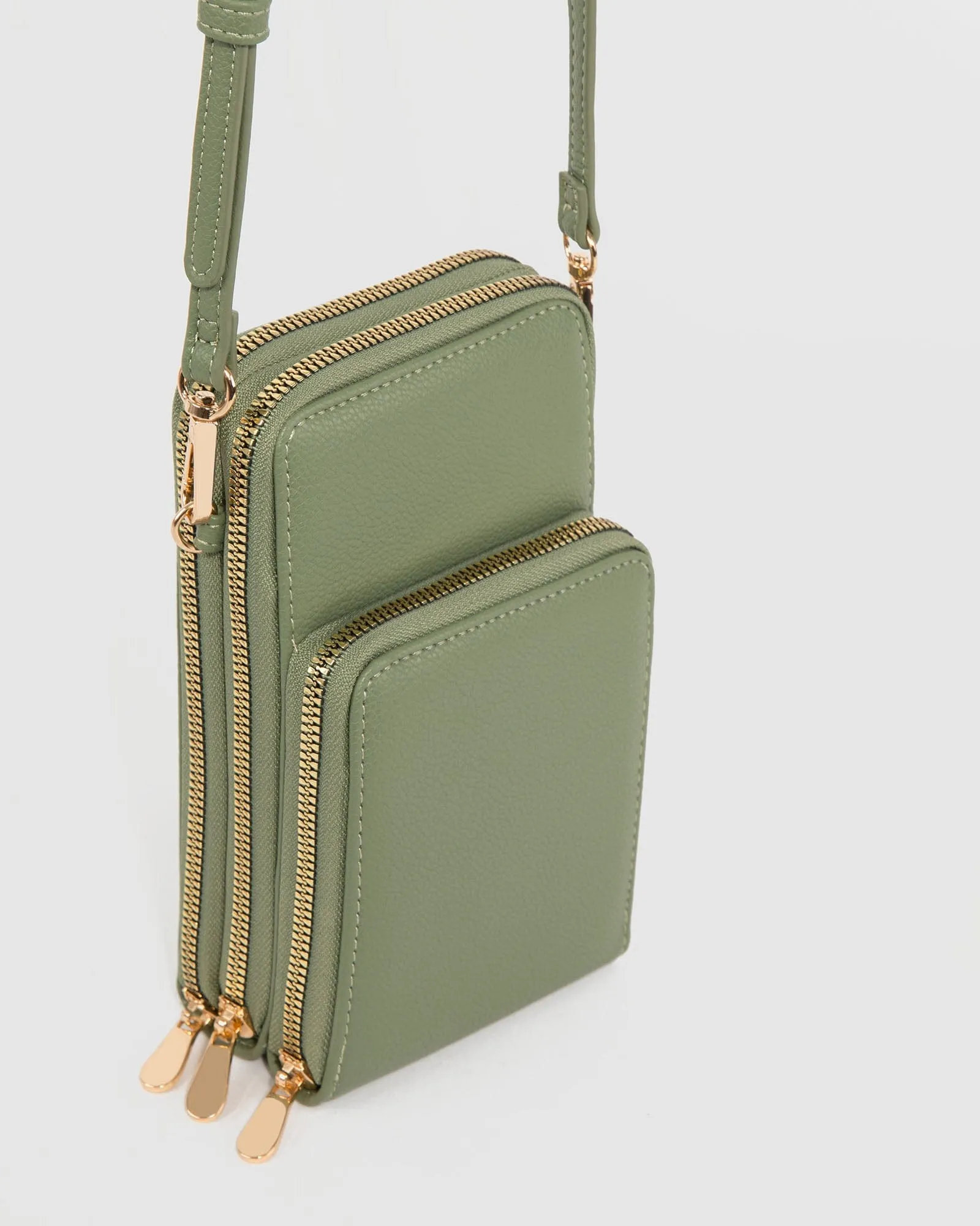 Olive Koni Phone Crossbody Bag sold by Collete Hayman product image thumbnail 2