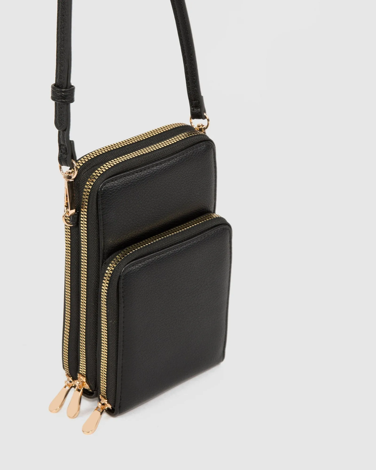 Black Koni Phone Crossbody Bag sold by Collete Hayman product image thumbnail 2