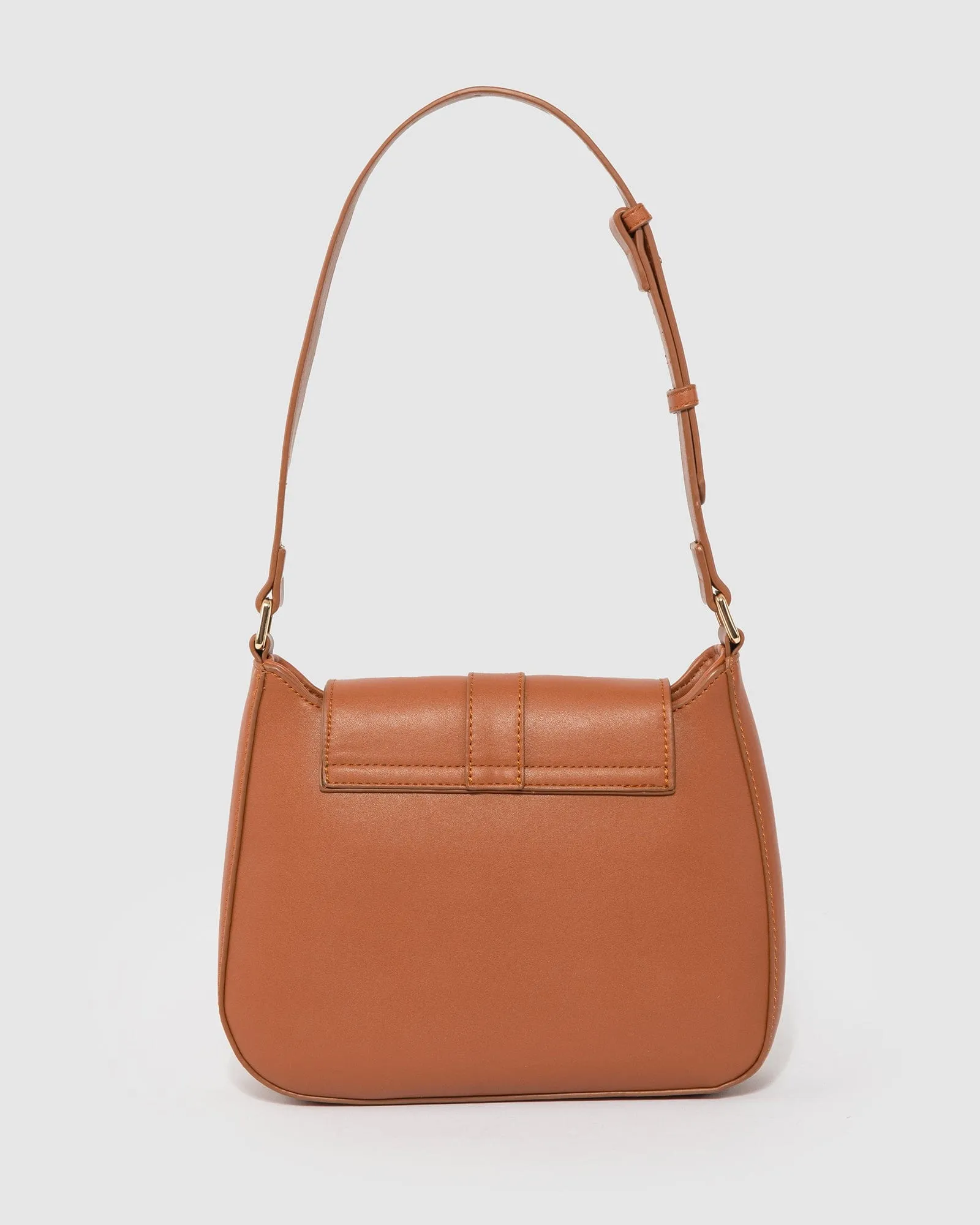 Tan Sabrina Shoulder Bag sold by Collete Hayman product image thumbnail 3