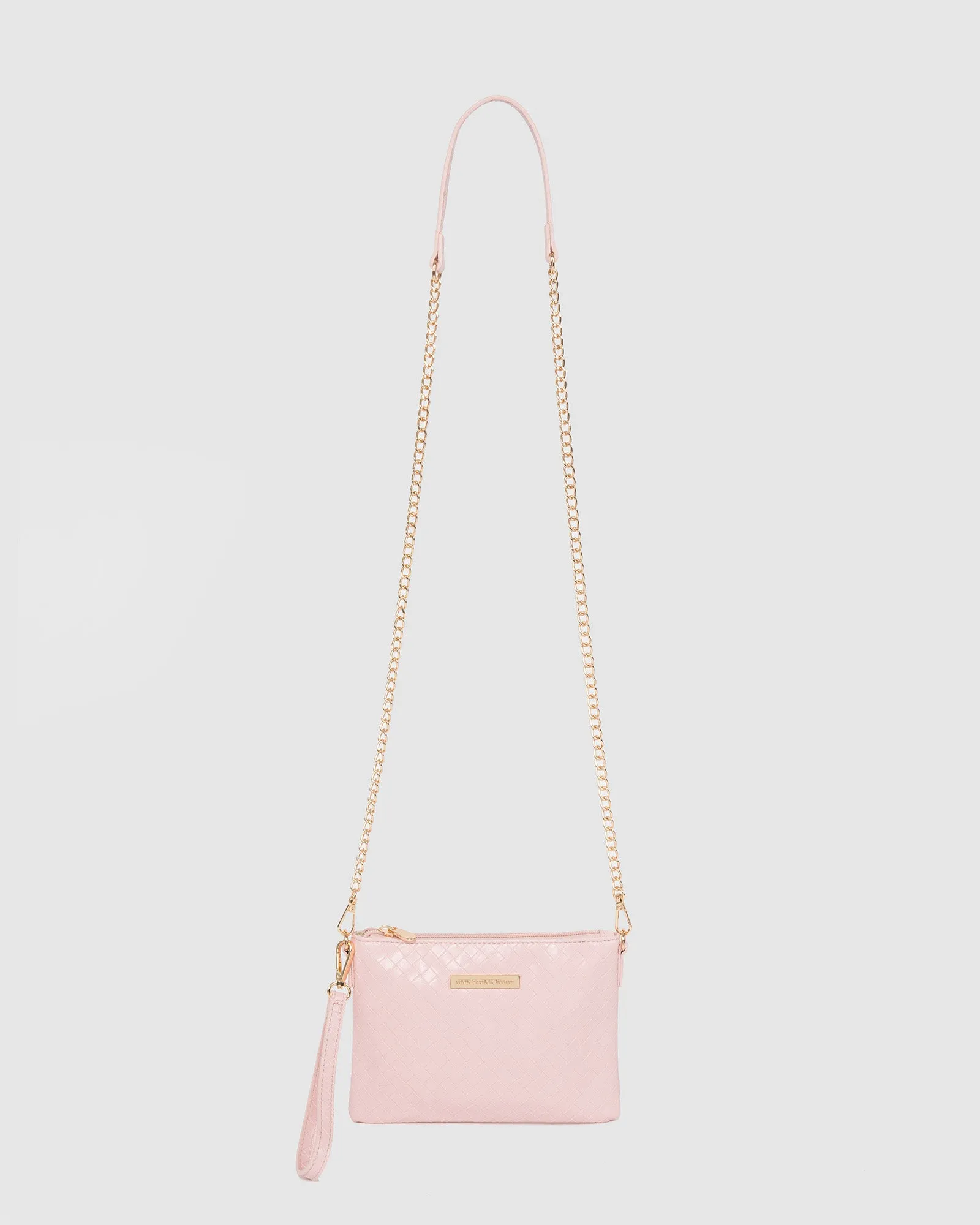 Pink Peta Wristlet Clutch Bag sold by Collete Hayman product image thumbnail 3