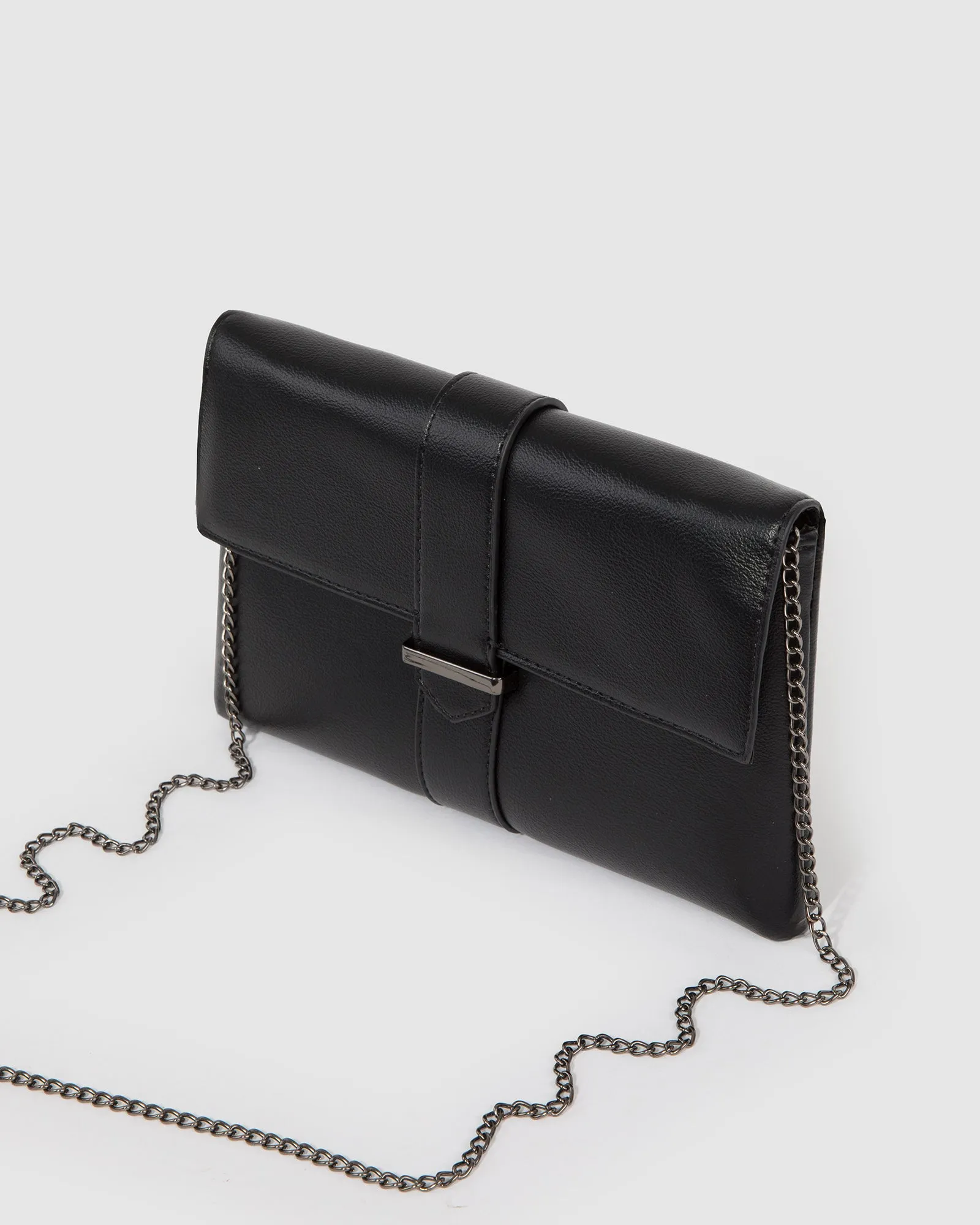 Black Keira Clutch Bag sold by Collete Hayman product image thumbnail 4