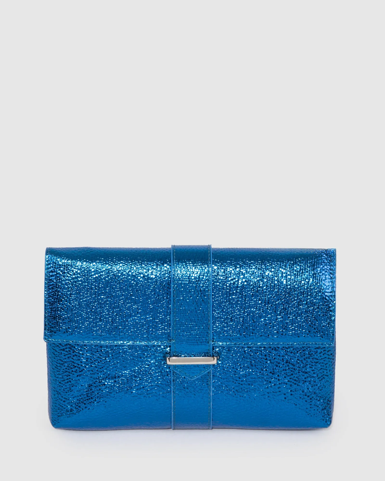Blue Keira Clutch Bag sold by Collete Hayman