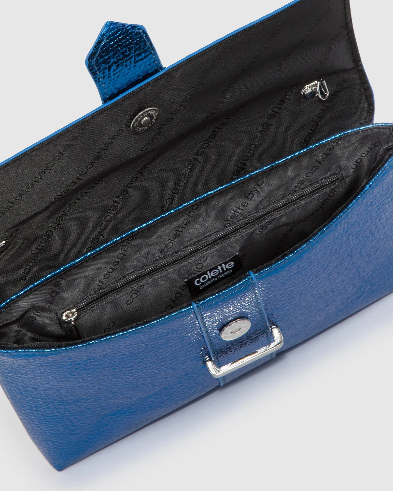 Blue Keira Clutch Bag sold by Collete Hayman product image thumbnail 5