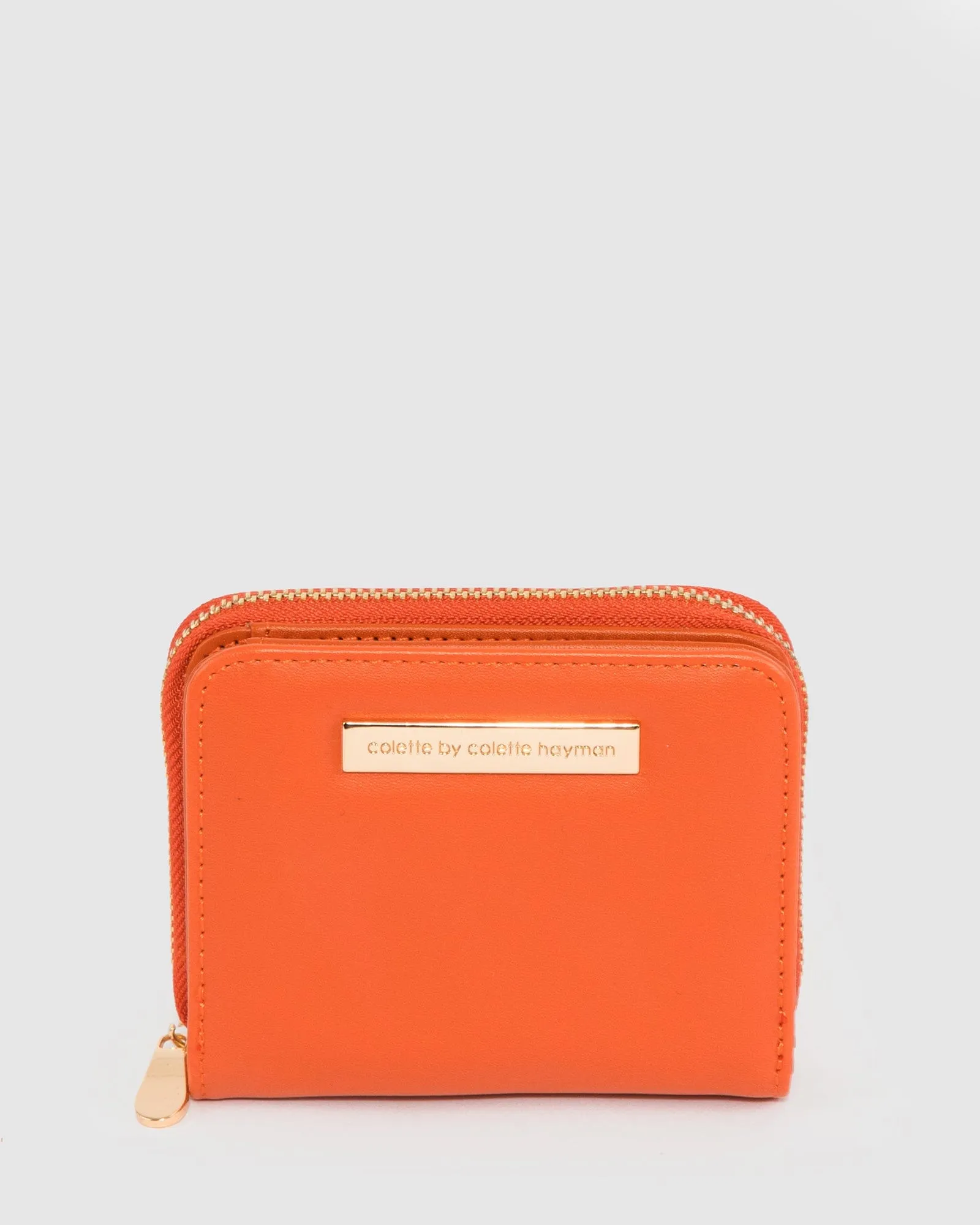 Orange Gigi Mini Wallet sold by Collete Hayman