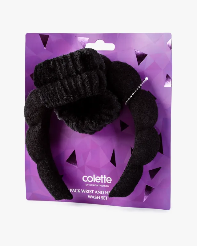 Pink 3 Pack Wrist And Headband Wash Set sold by Collete Hayman