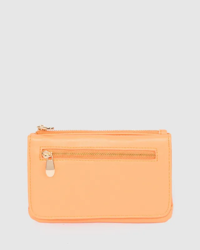 Tangerine Victoria Mini Purse sold by Collete Hayman