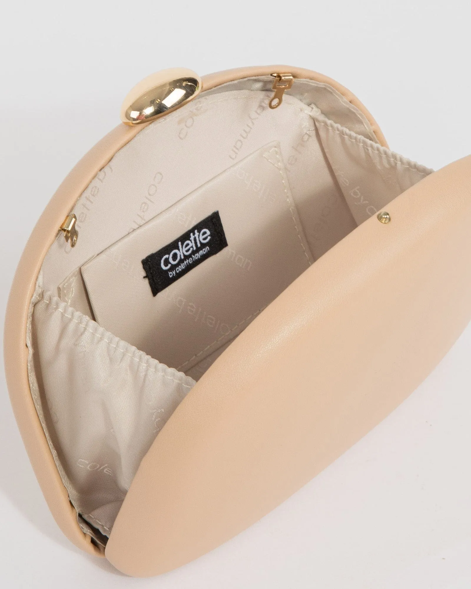 Natural Mia Clutch Bag sold by Collete Hayman product image thumbnail 5