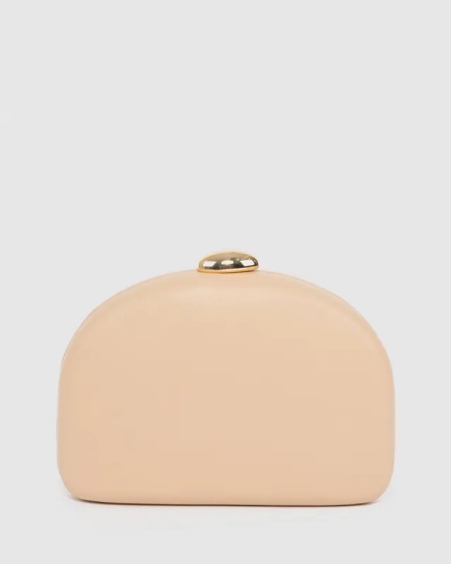 Natural Mia Clutch Bag sold by Collete Hayman