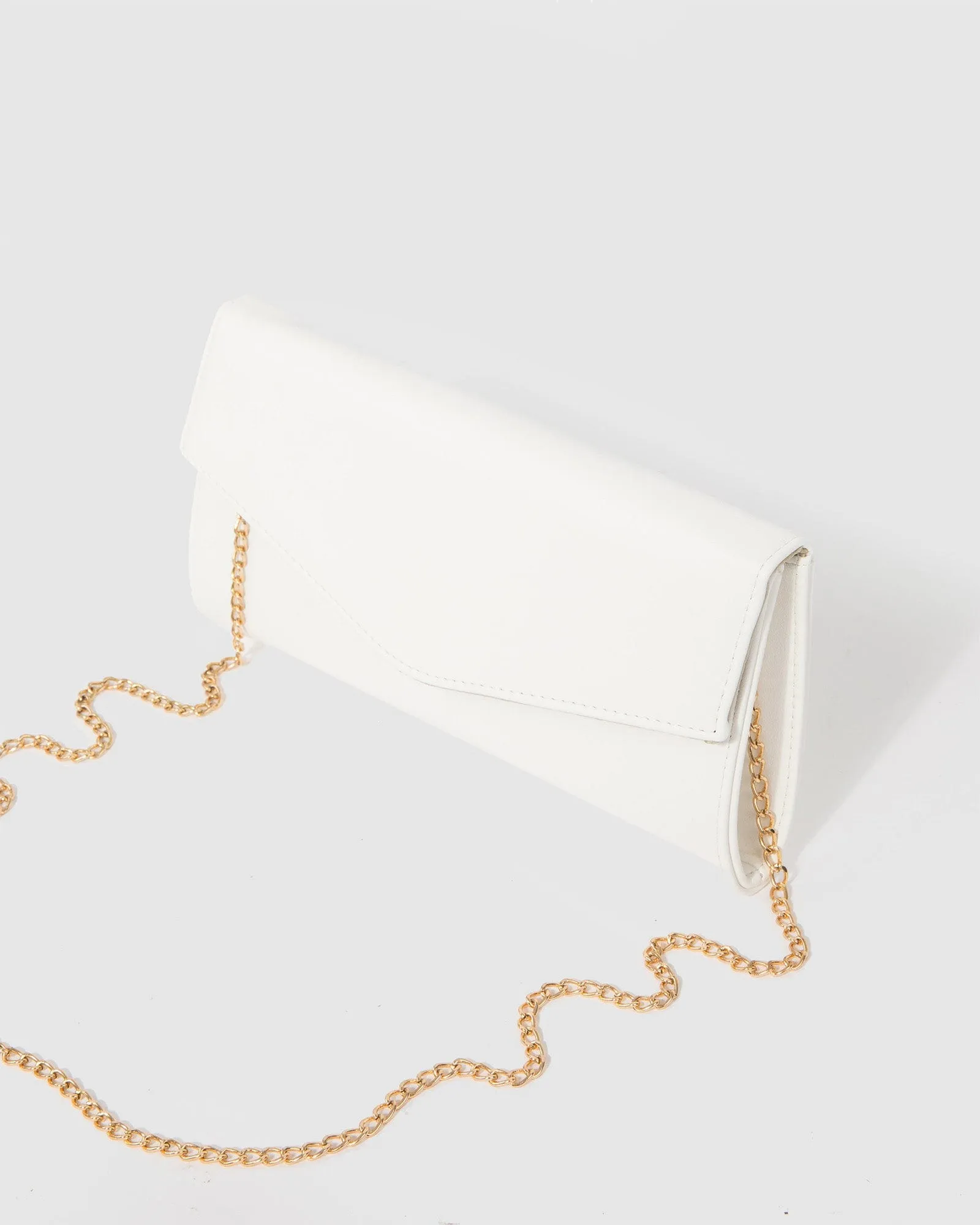 Ivory Breena Envelope Clutch Bag sold by Collete Hayman product image thumbnail 4