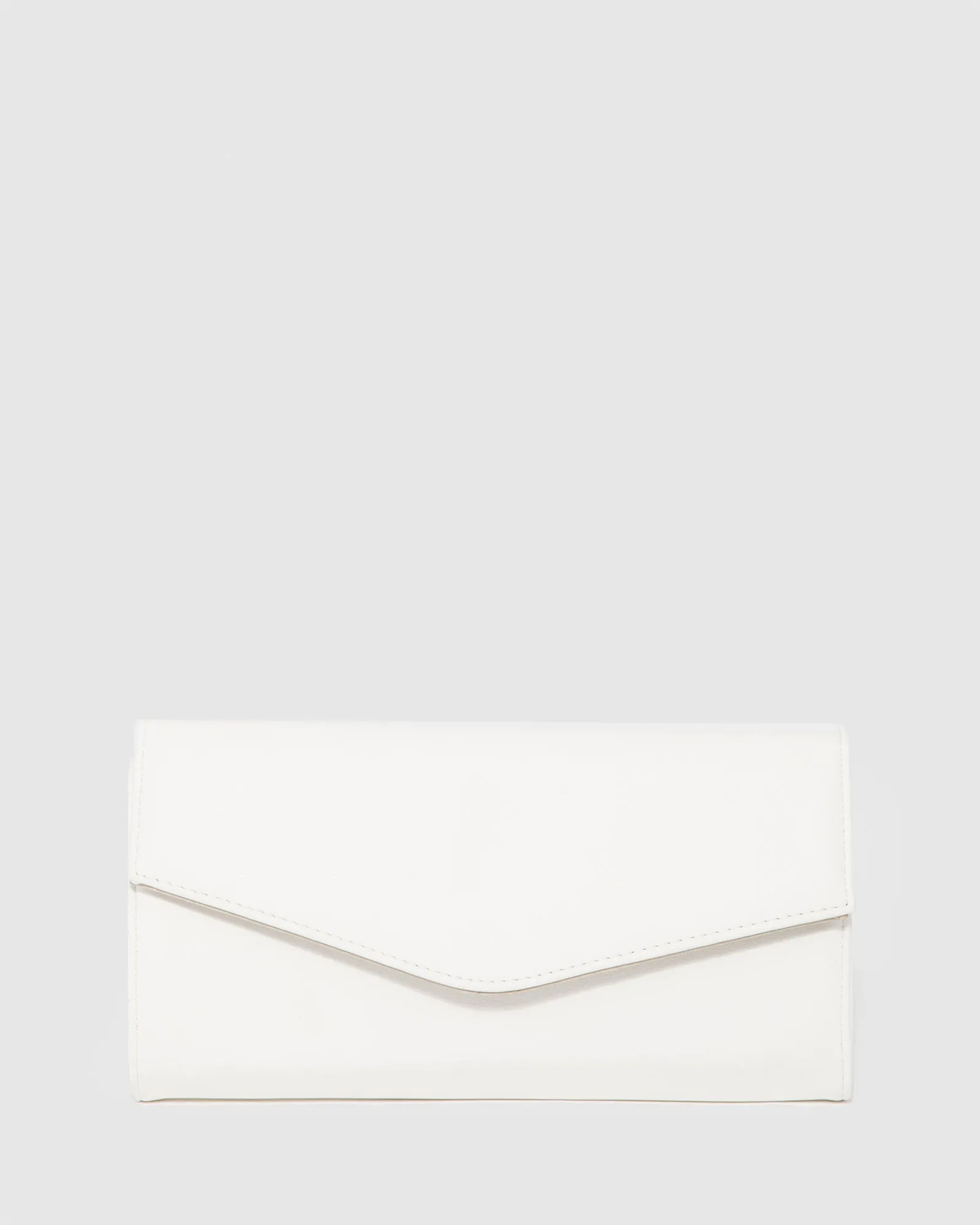 Ivory Breena Envelope Clutch Bag sold by Collete Hayman