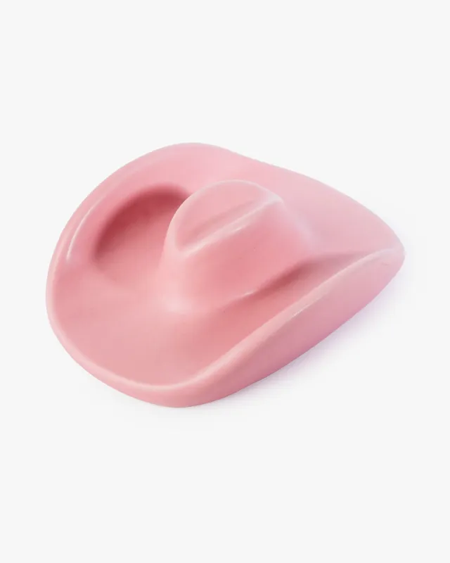Pink Cowboy Hat Trinket Tray sold by Collete Hayman