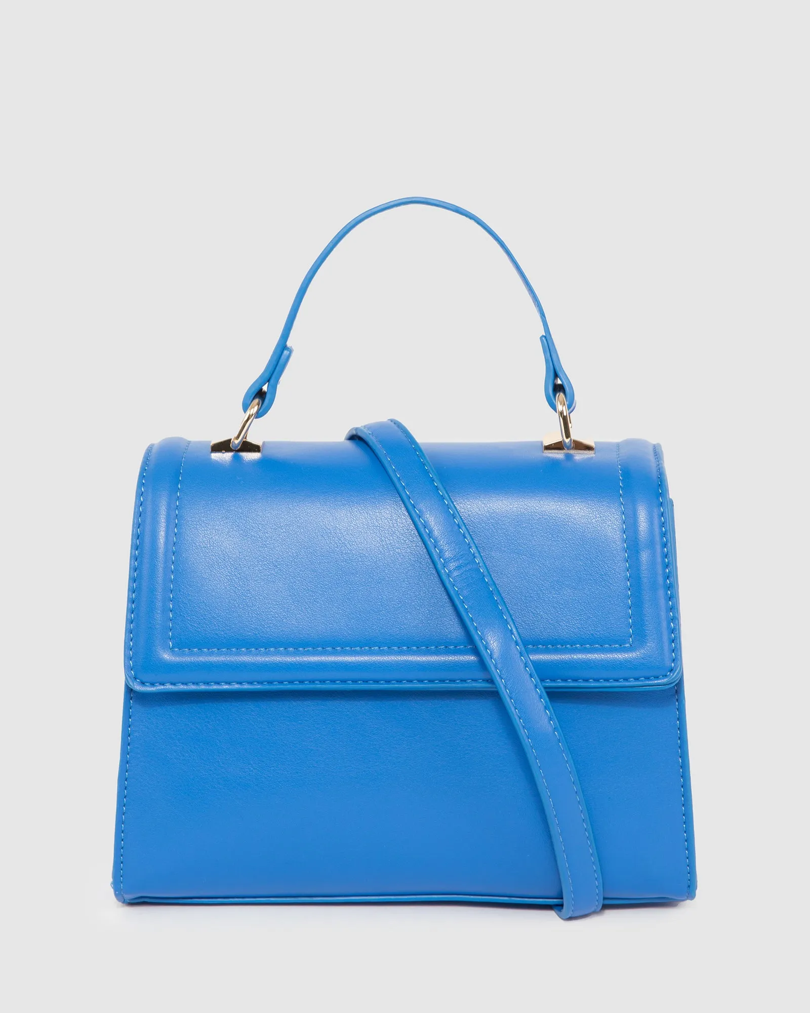 Blue Rachie Top Handle Bag sold by Collete Hayman product image thumbnail 3