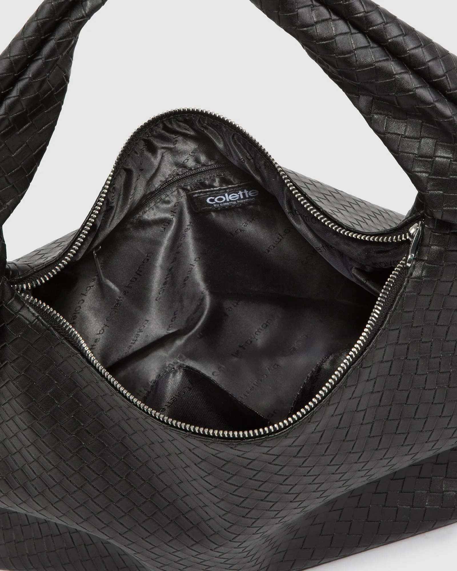 Black Kiki Slouch Bag sold by Collete Hayman product image thumbnail 5