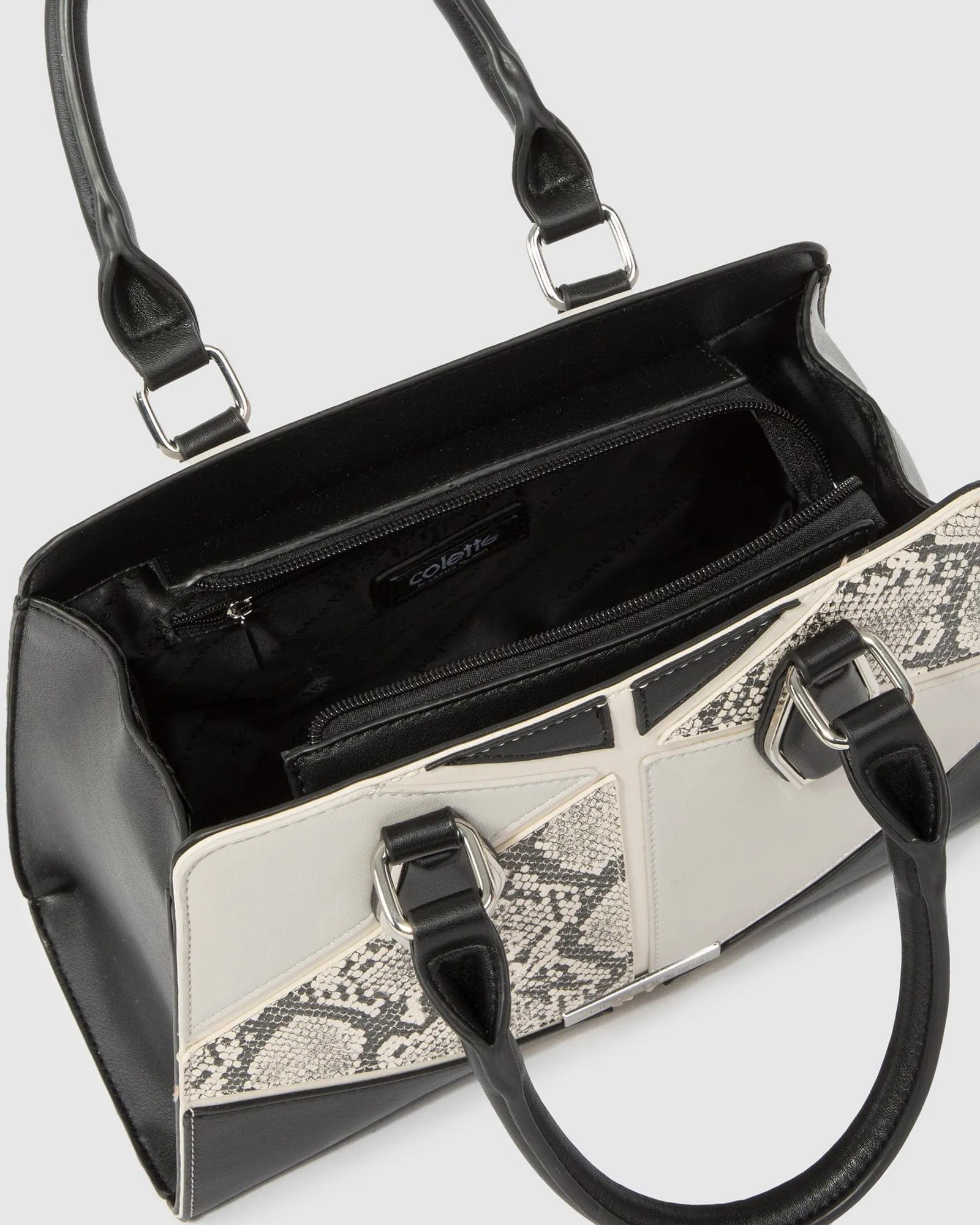 Multi Colour Talika Panel Tote Bag sold by Collete Hayman product image thumbnail 5