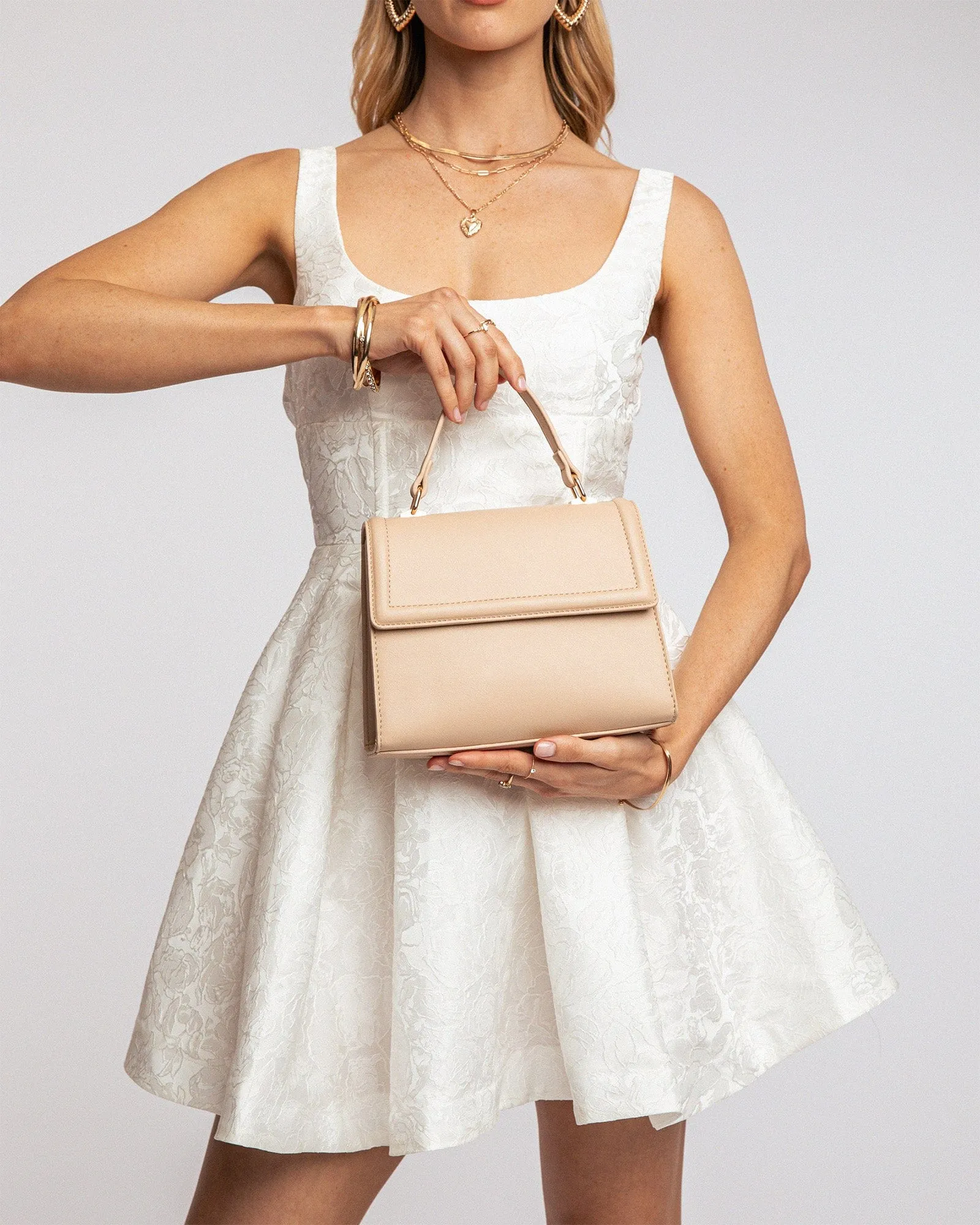 Natural Rachie Top Handle Bag sold by Collete Hayman product image thumbnail 2