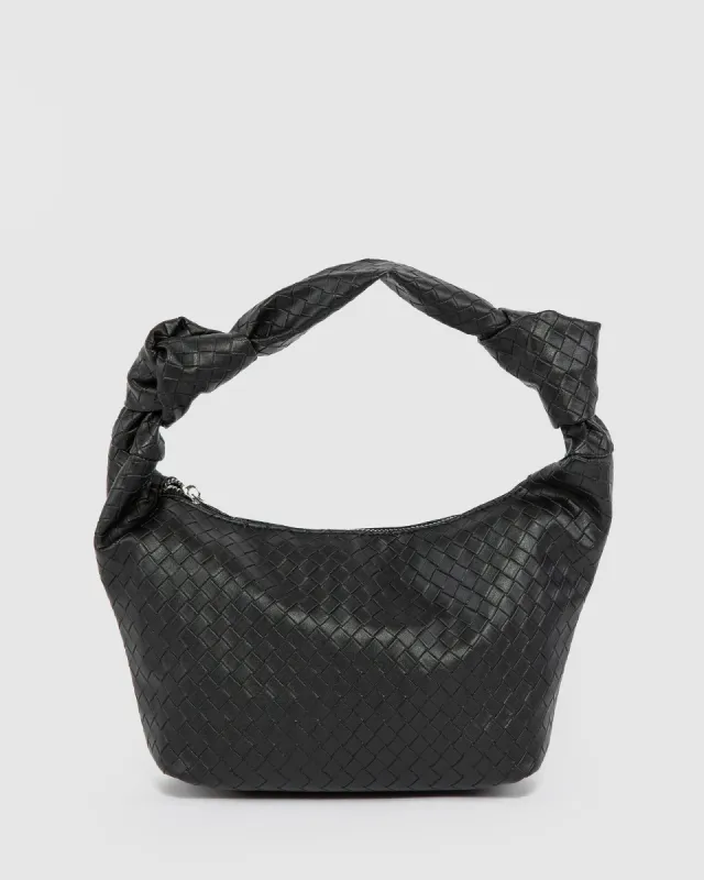 Black Ellidy Pouch Bag sold by Collete Hayman