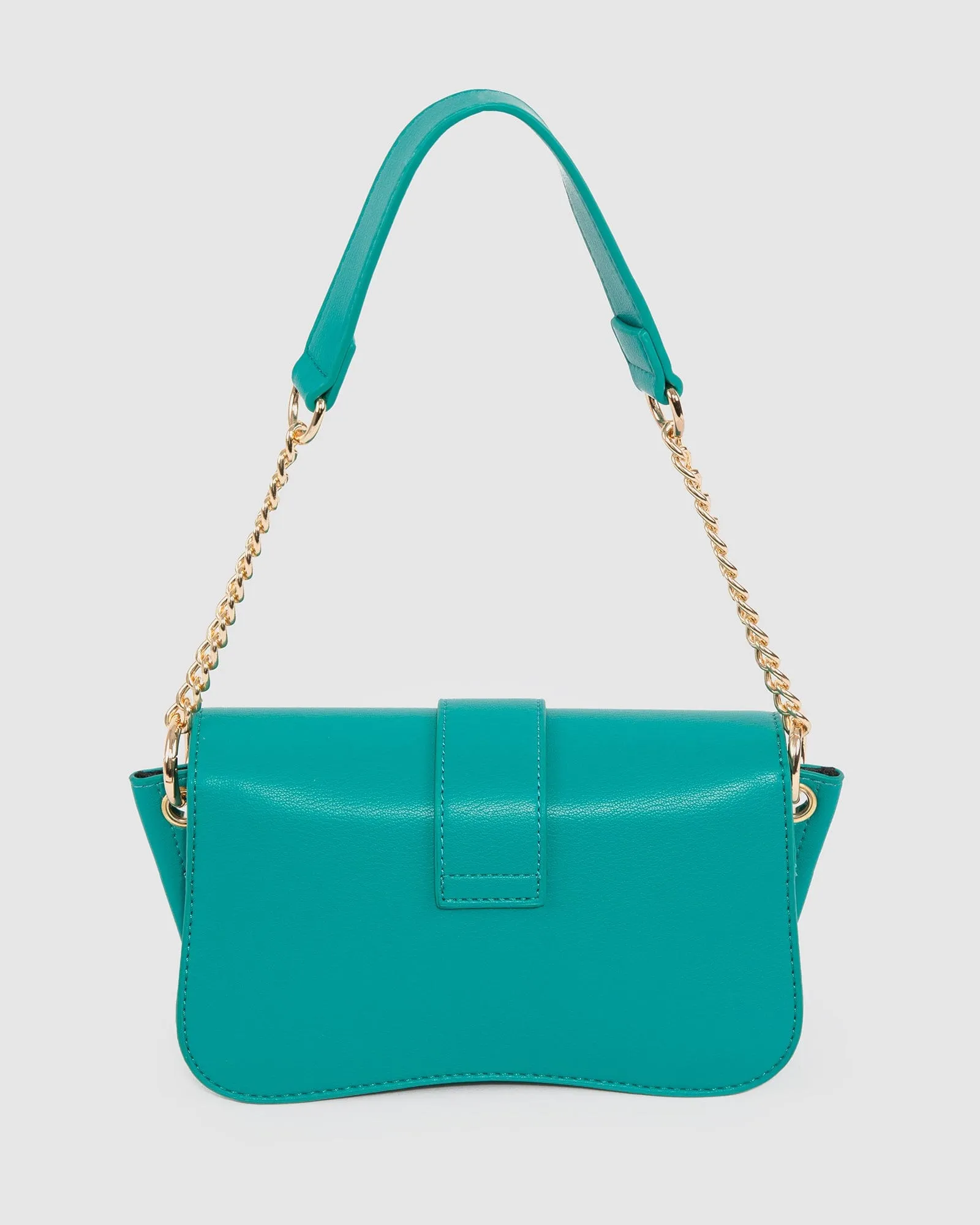 Green Macy Buckle Shoulder Bag sold by Collete Hayman product image thumbnail 3