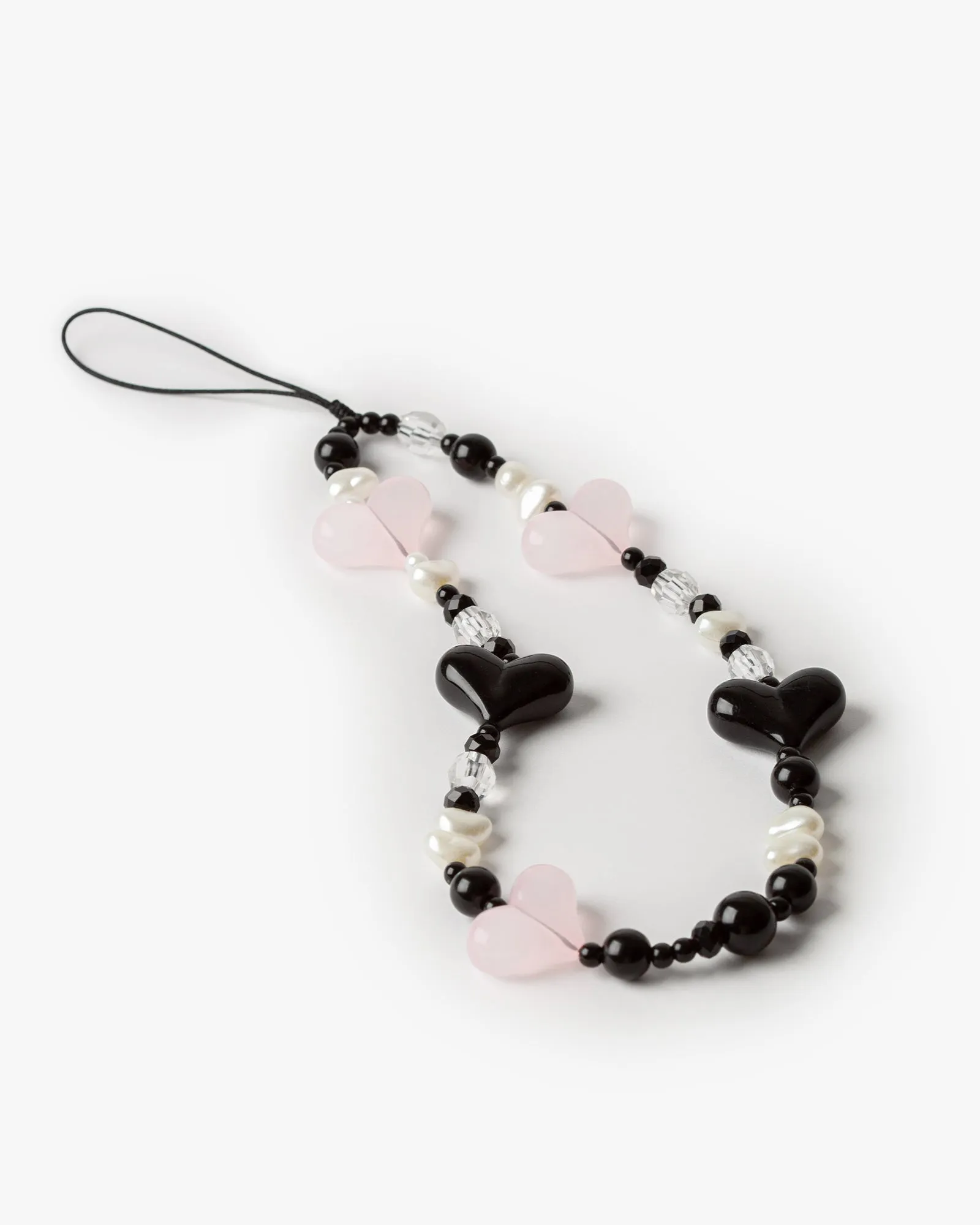 Multi Colour Love Heart Beaded Phone Charm sold by Collete Hayman product image thumbnail 3