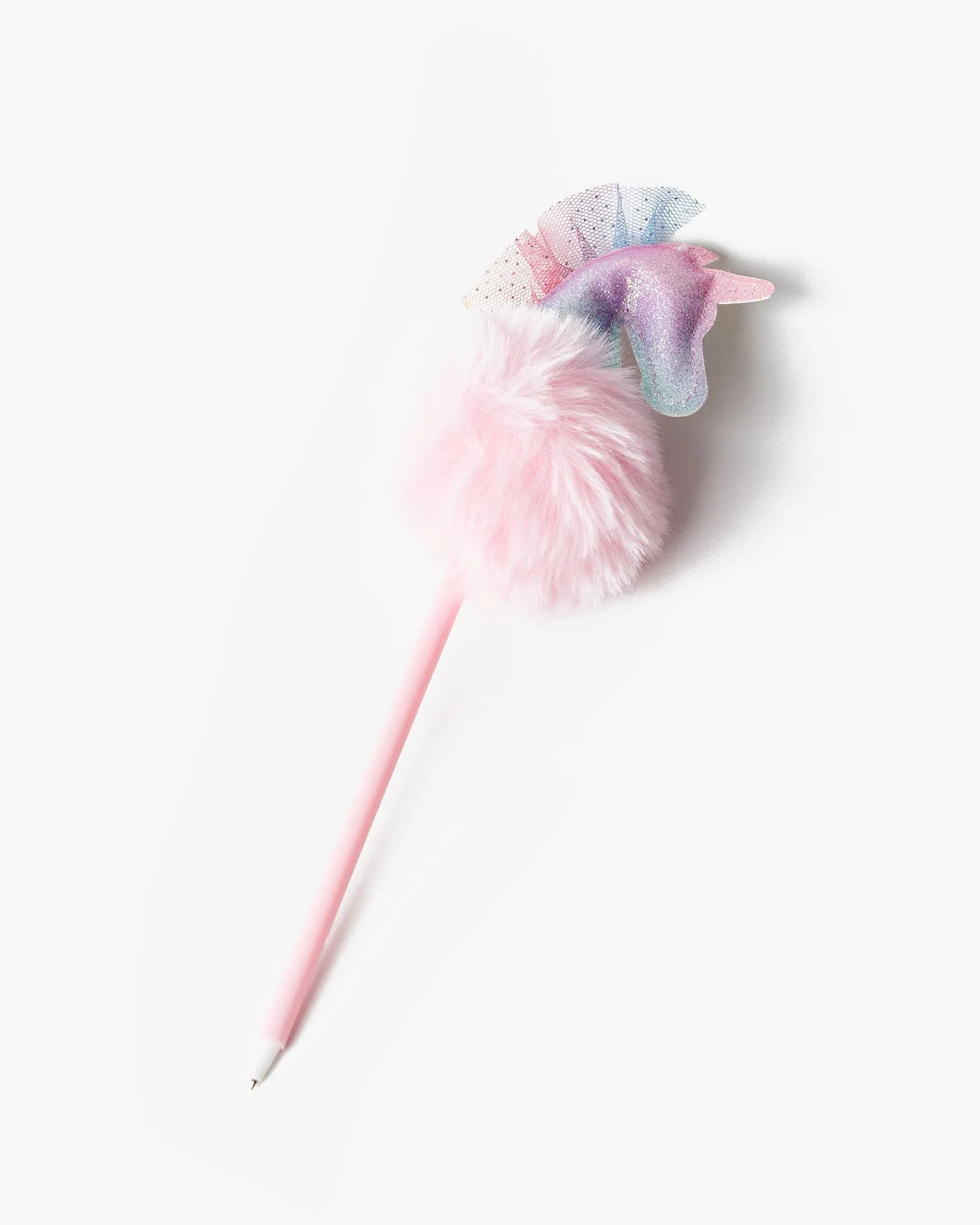 Multi Colour Fluffy Unicorn Pen sold by Collete Hayman