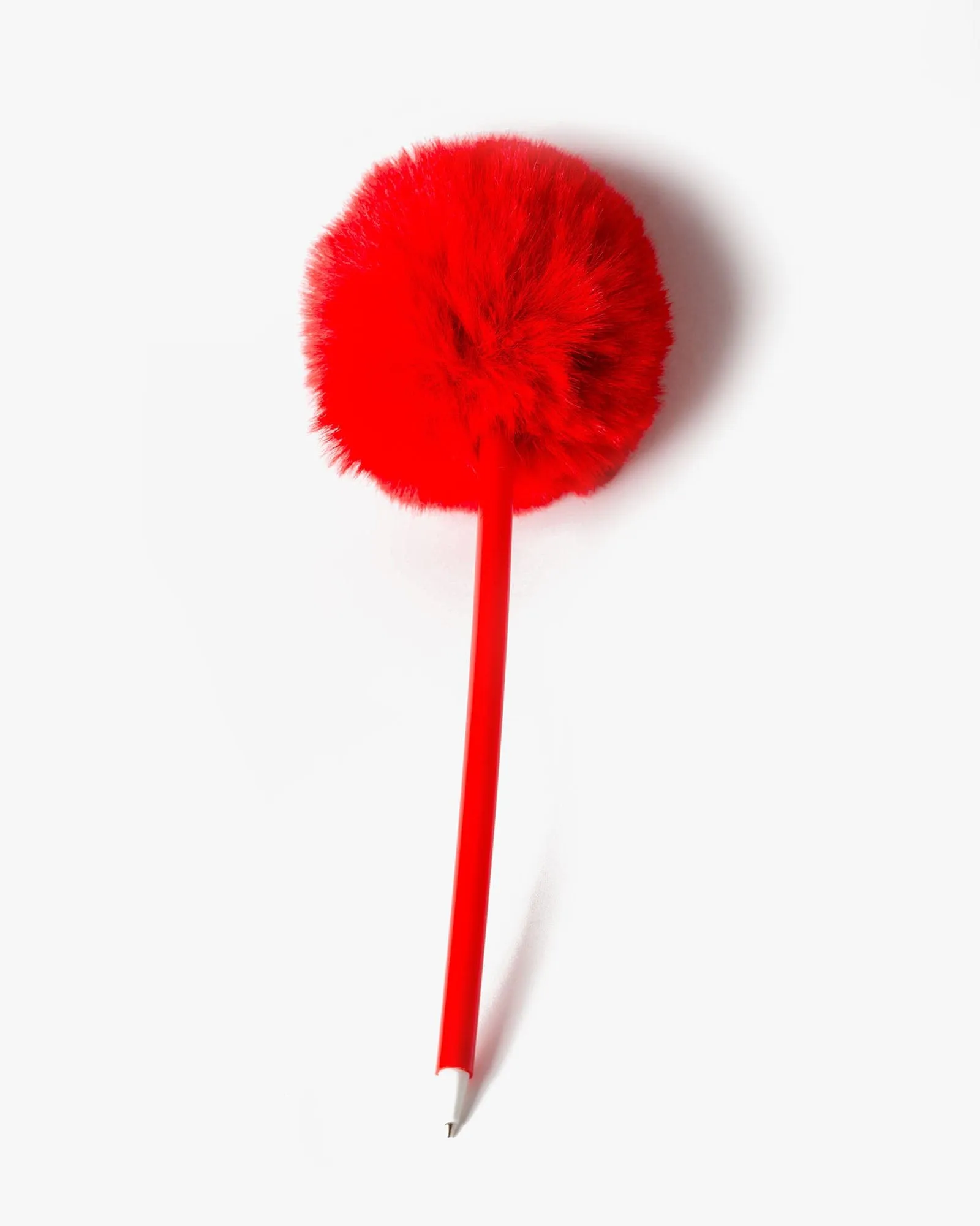 Red Round Fluffy Pen sold by Collete Hayman