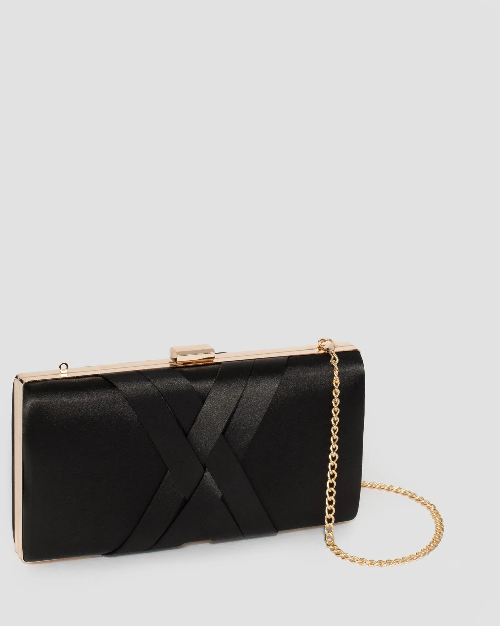 Black Melanie Clutch Bag sold by Collete Hayman product image thumbnail 3