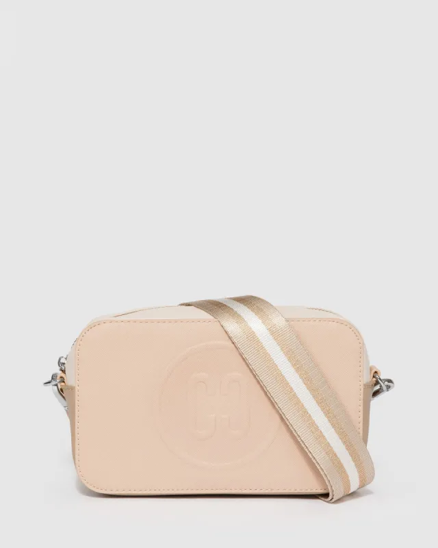 Natural Kiara Crossbody Bag sold by Collete Hayman