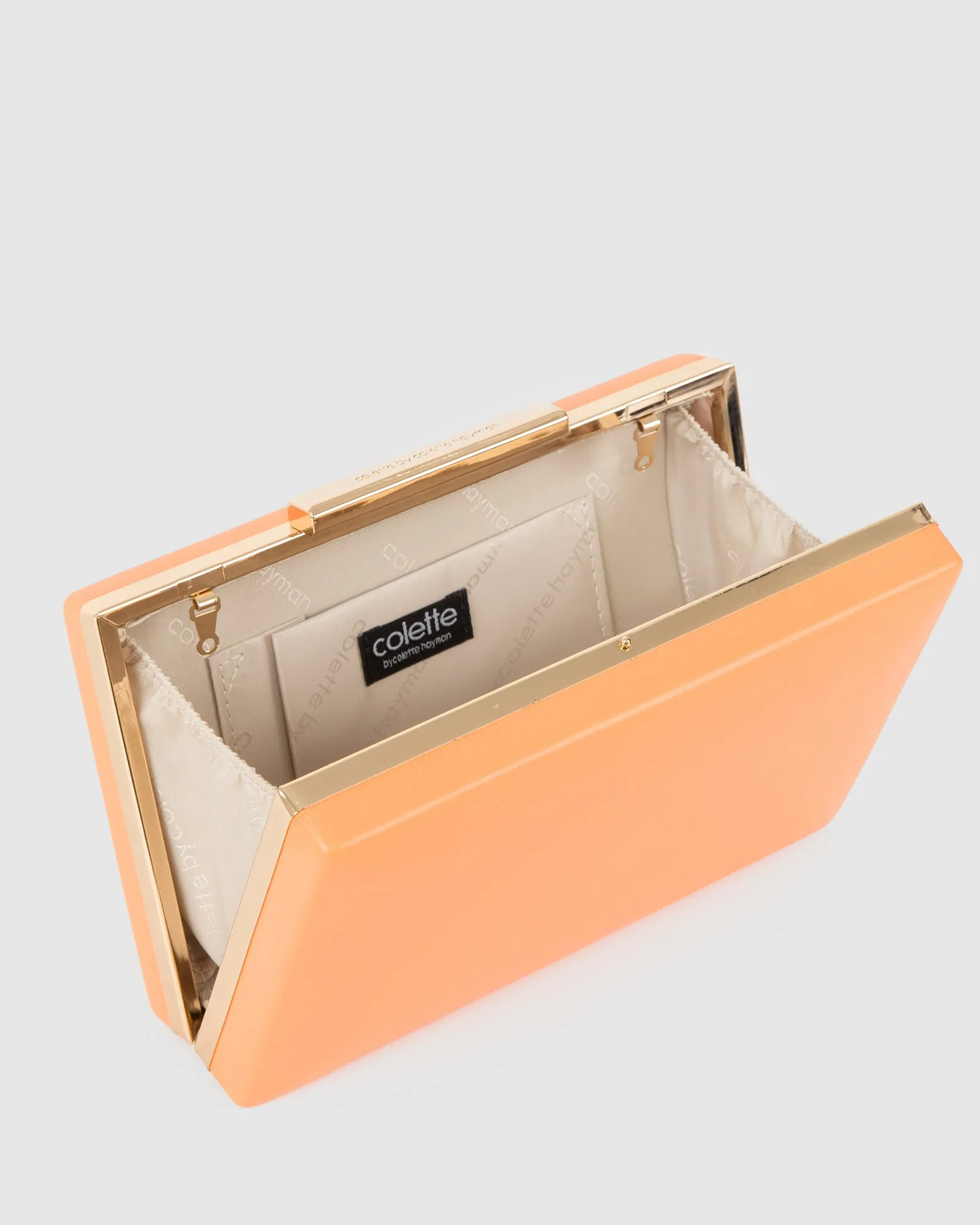 Orange Jaimi Clutch Bag sold by Collete Hayman product image thumbnail 5