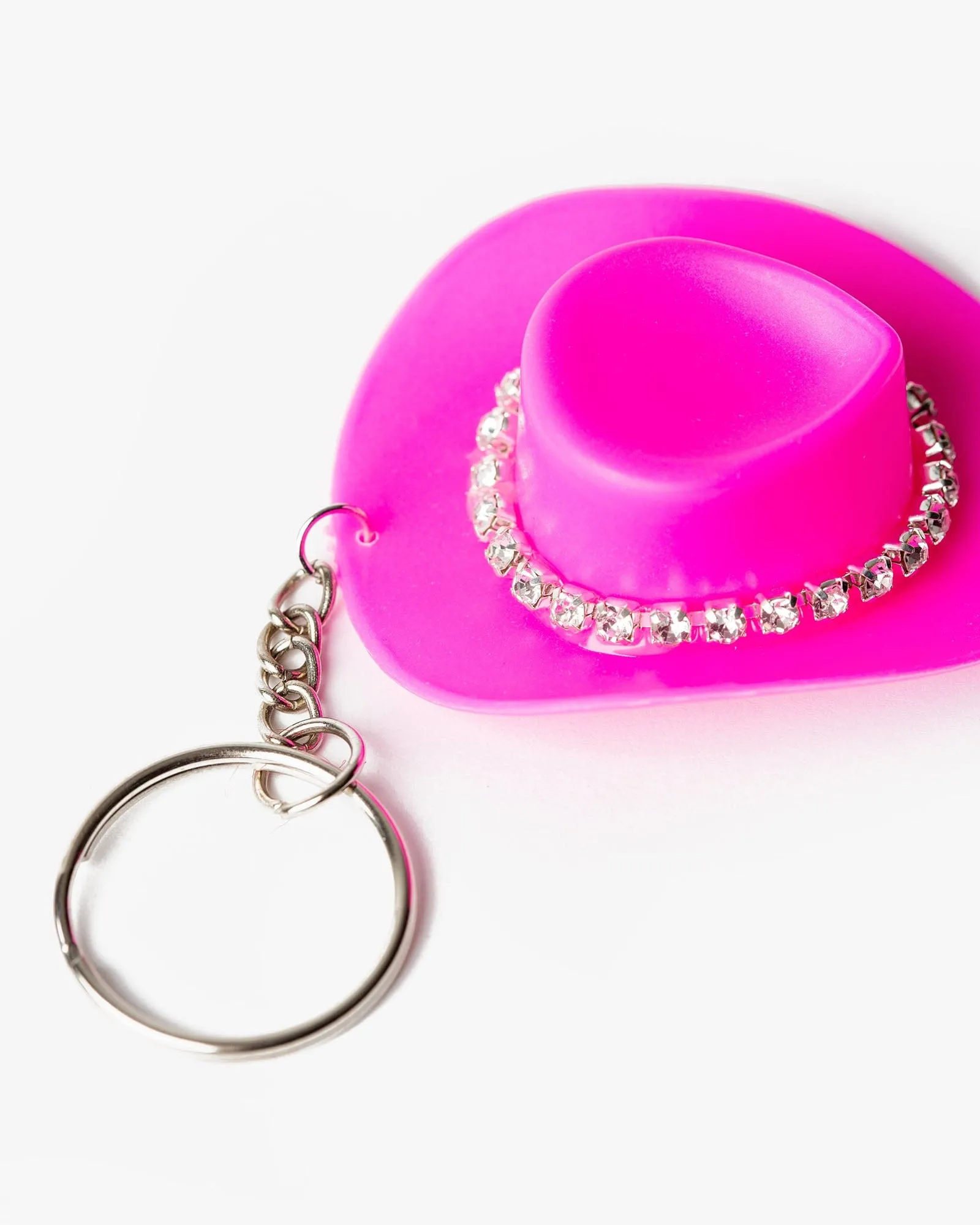 Pink Cowboy Hat Keyring sold by Collete Hayman product image thumbnail 2