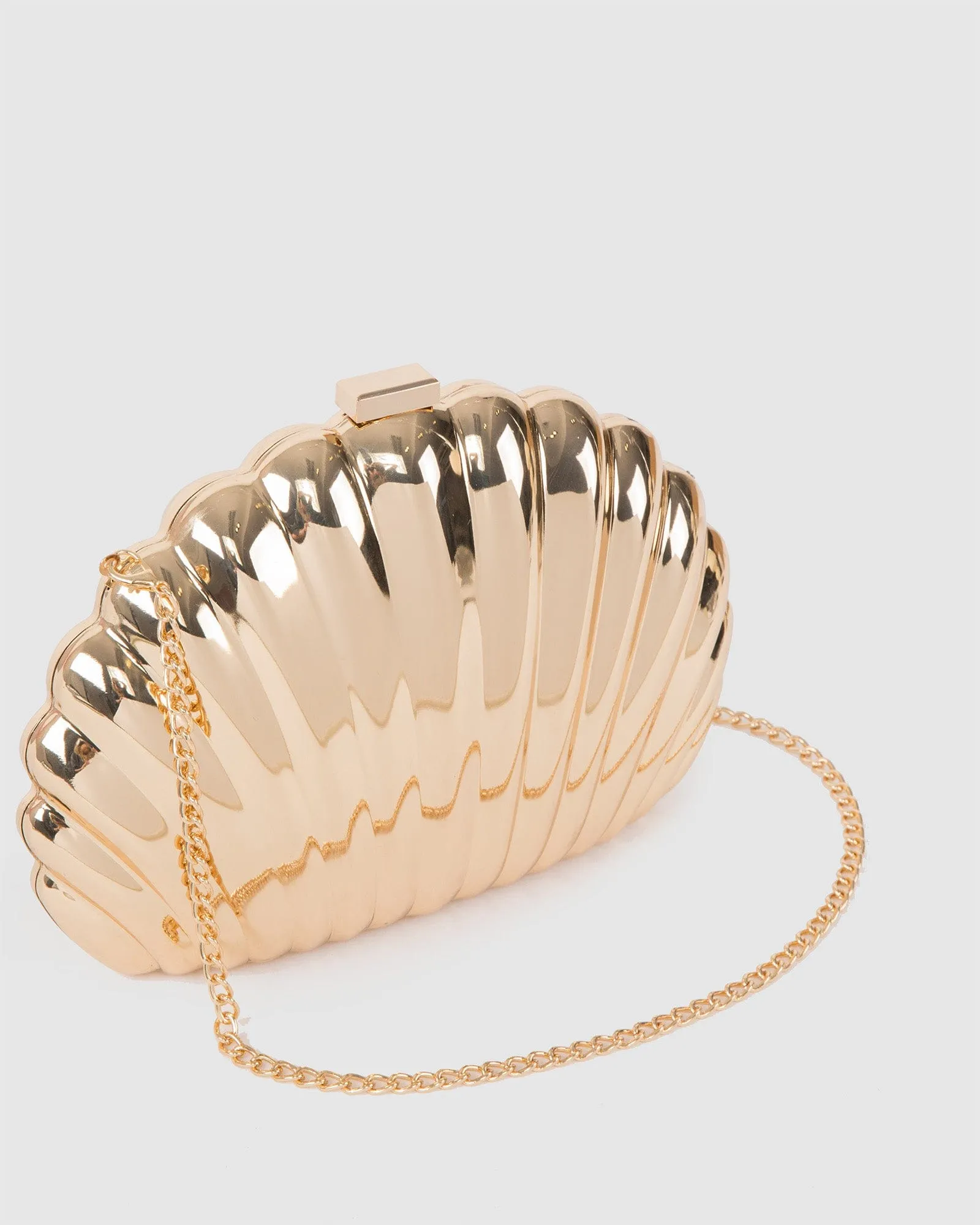Gold Avana Shell Clutch Bag sold by Collete Hayman product image thumbnail 2