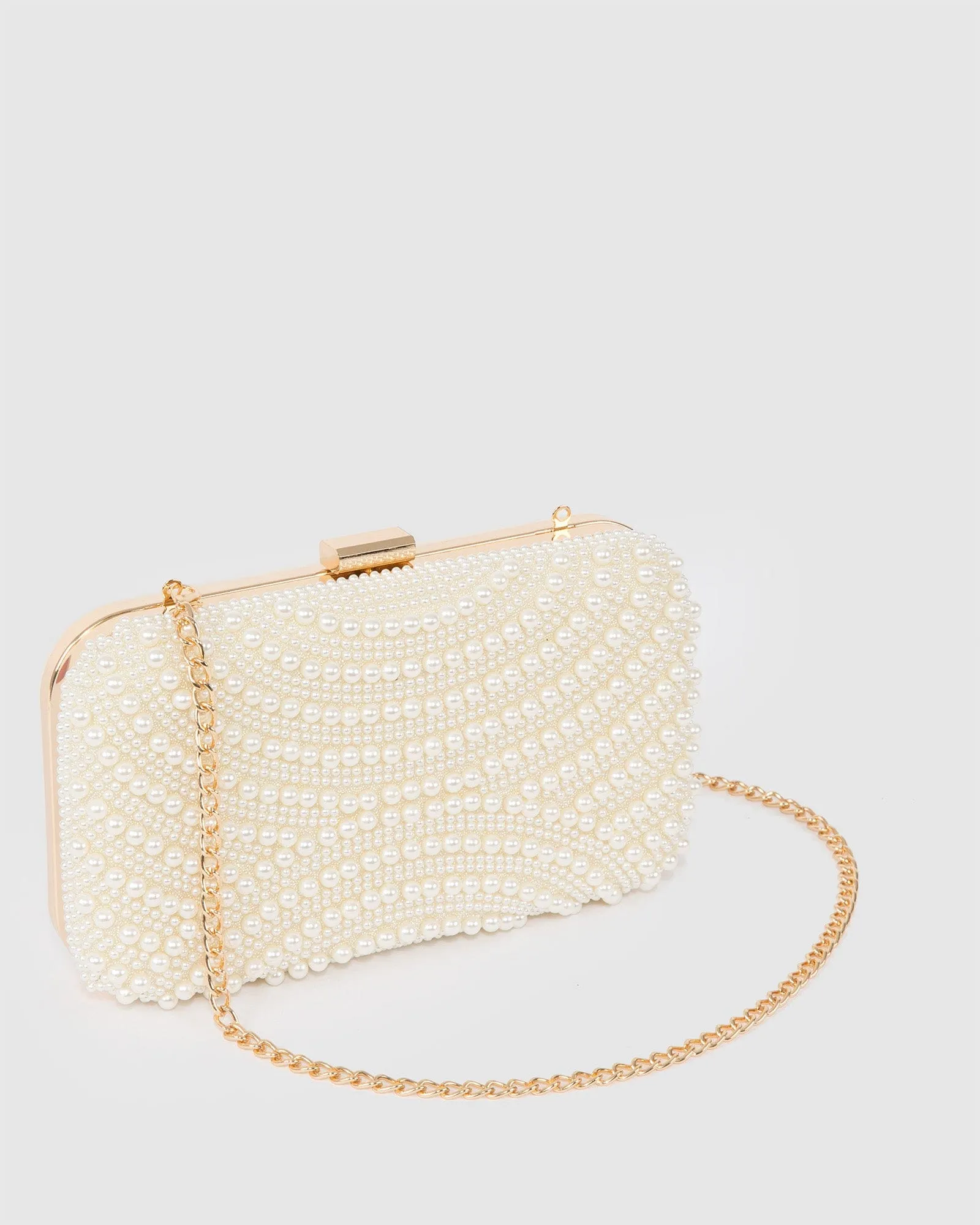 Pearl Eloise Pearl Box Clutch Bag sold by Collete Hayman product image thumbnail 2