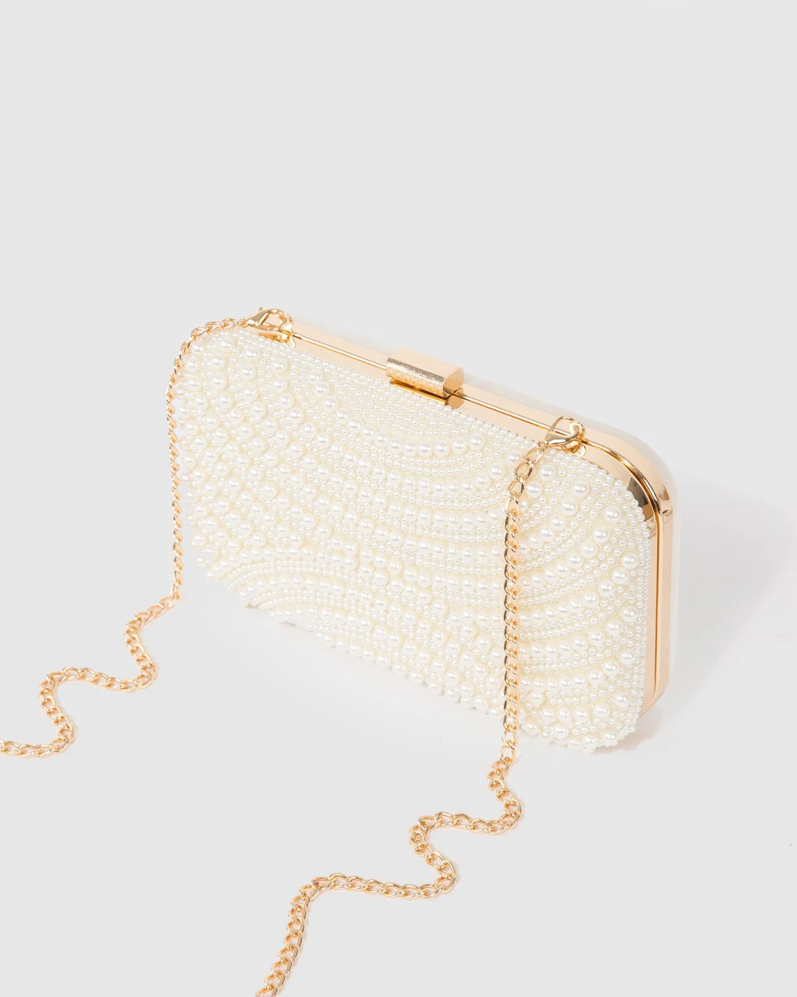 Pearl Eloise Pearl Box Clutch Bag sold by Collete Hayman product image thumbnail 5