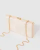 Gold Melanie Plain Clutch Bag sold by Collete Hayman