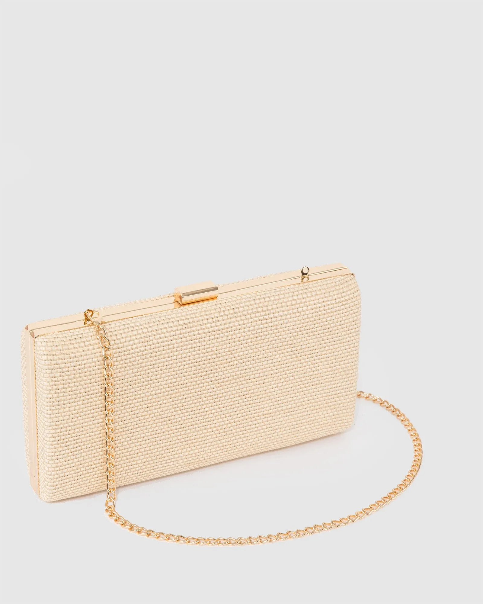 Natural Melanie Plain Clutch Bag sold by Collete Hayman product image thumbnail 2